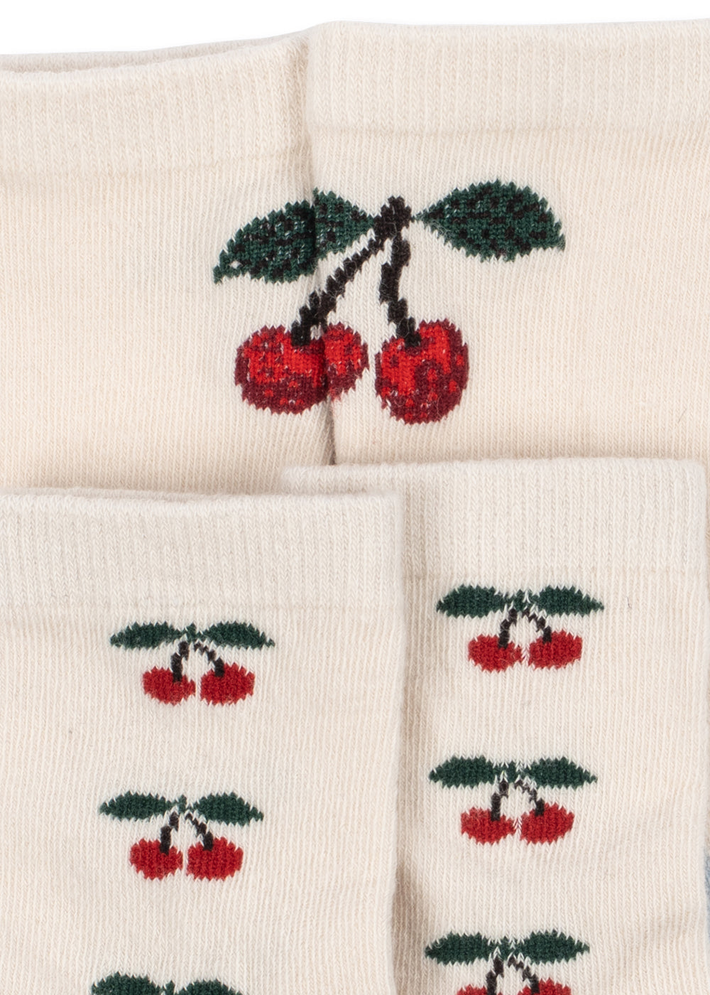 Konges Sløjd 2 PACK JACQUARD CHERRY SOCKS - cherry mix