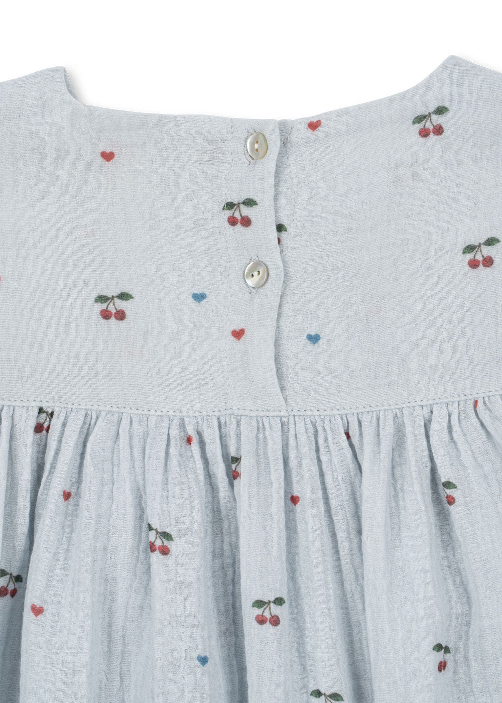 Konges Sløjd COCO DRESS - cherry blue coeur