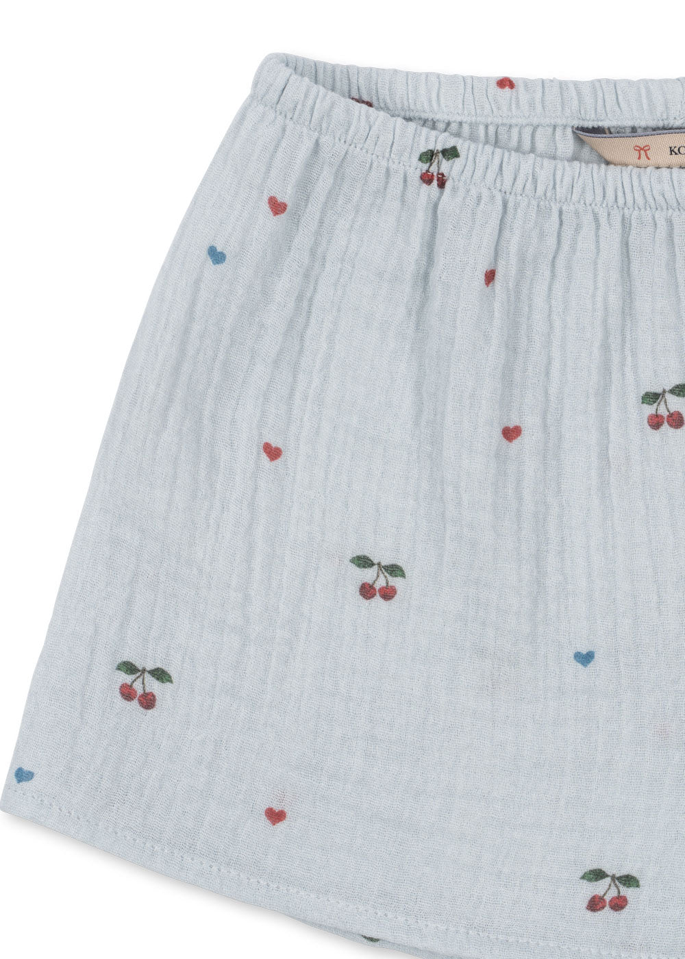 Konges Sløjd COCO MINI SHORTS - cherry blue coeur