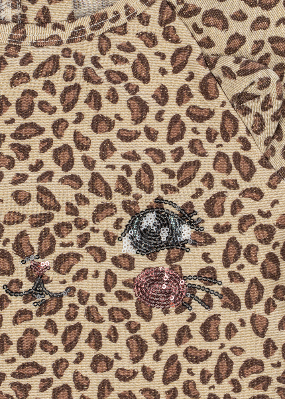 Konges Sløjd KITTY LONG SLEEVE SWIMSUIT - leo