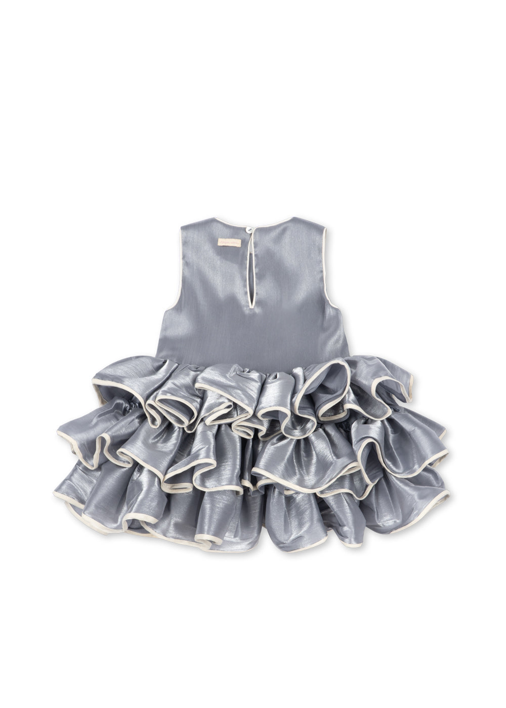 Konges Sløjd Fia Frill Dress in Sleet – official gallery view 13