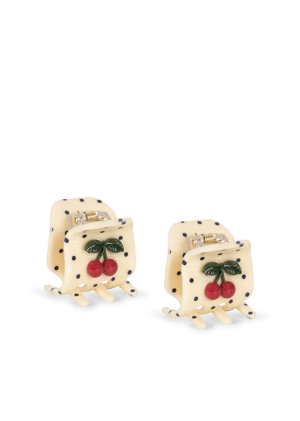 Konges Sløjd 2 Pack Cherry Dot Hair Claw - Multi by Konges Sløjd