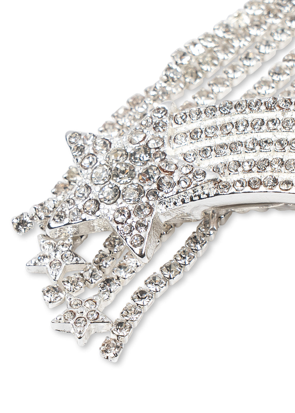 Konges Sløjd 2 Pack Sparkly Star Hairclip - Silver Mix by Konges Sløjd