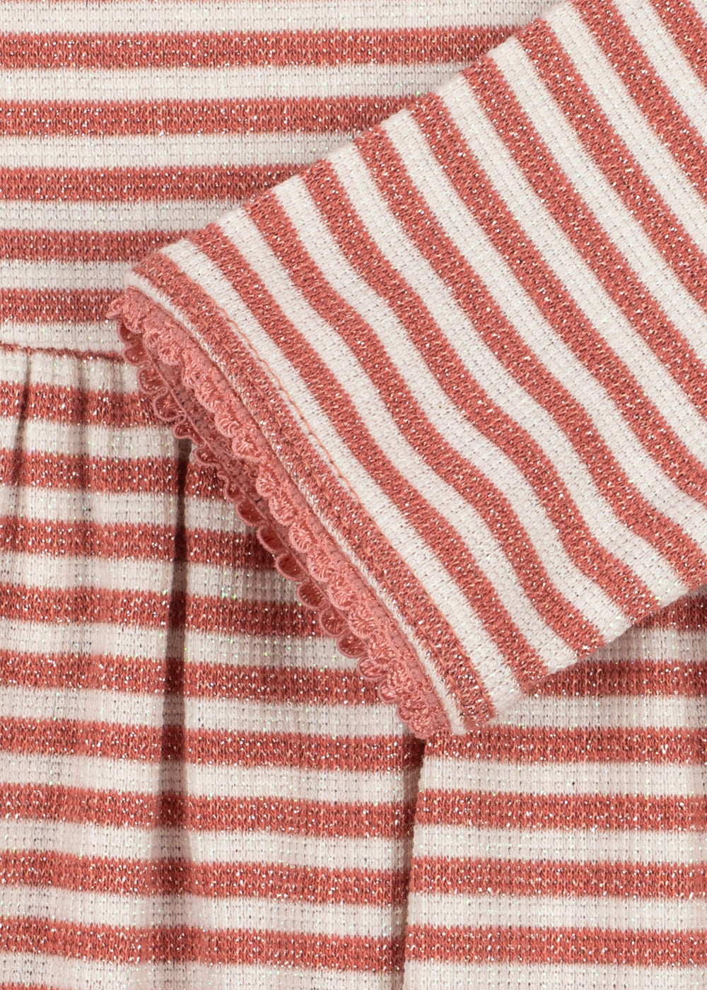 Konges Sløjd Roli Stripe Dress - Rose Cream Stripe — official Konges Sløjd image 4