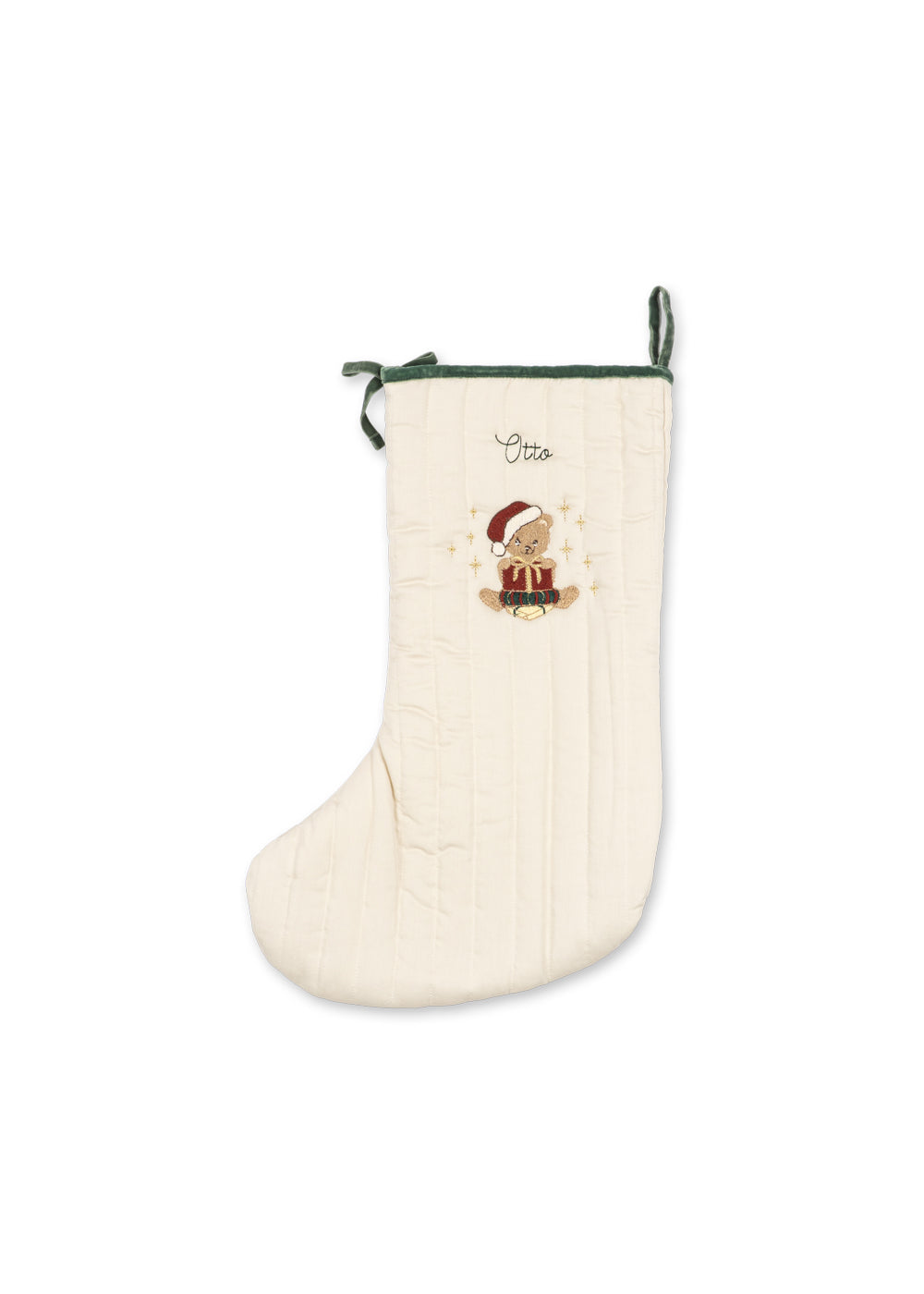 Konges Sløjd Christmas Stocking - Christmas Teddy by Konges Sløjd