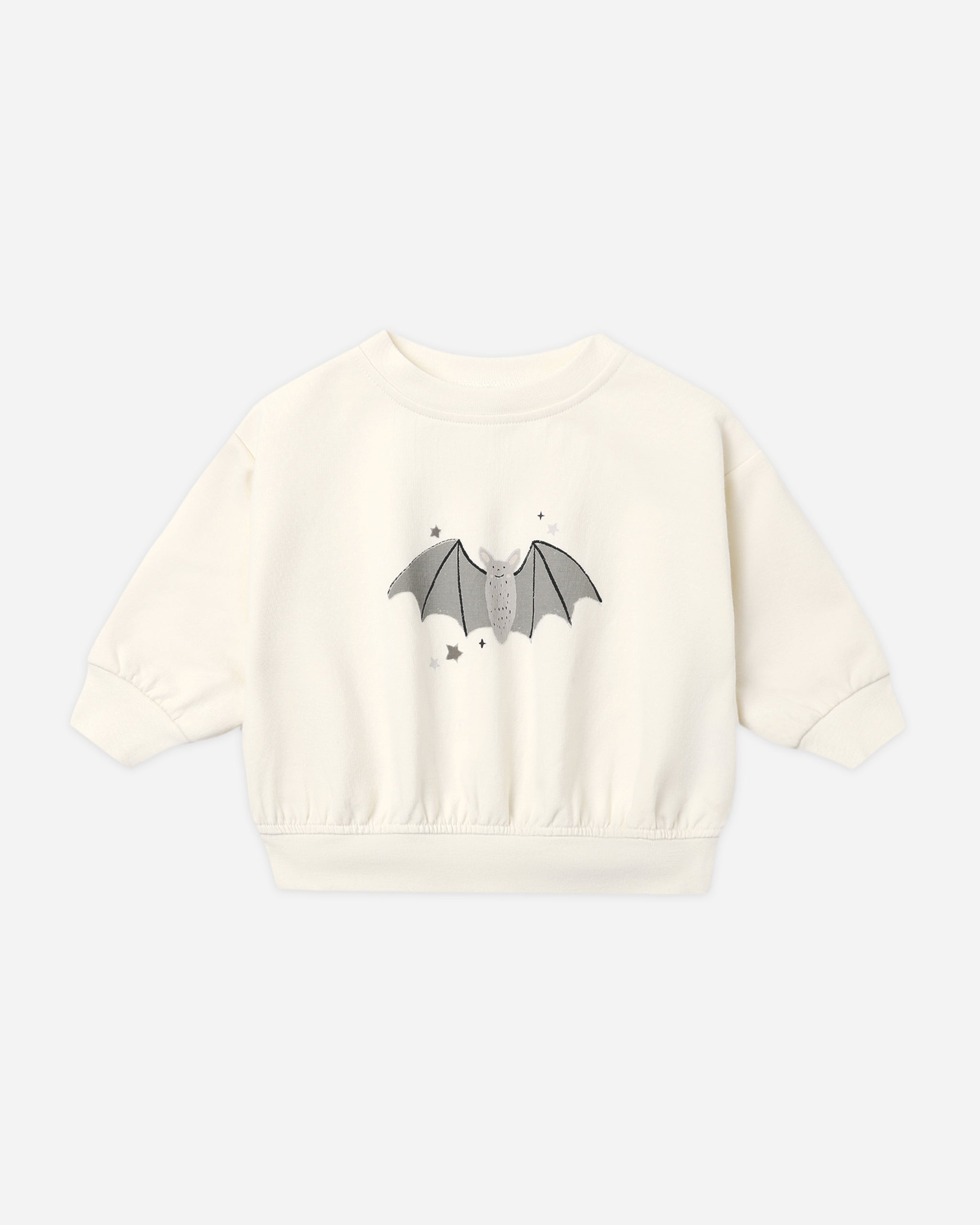 Quincy Mae Relaxed Fleece Sweatshirt - Baby Bats - official product image 1