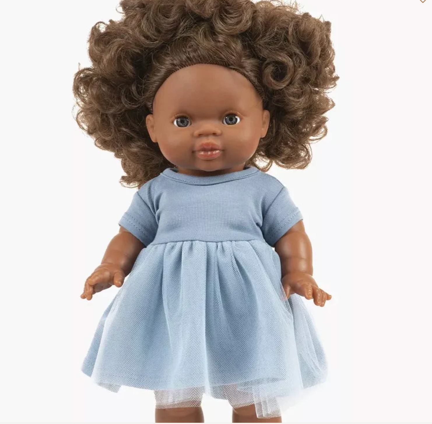 Minikane Rosana Short Sleeve Tutu Dress – Cobalt Blue (34cm & 37cm Dolls)