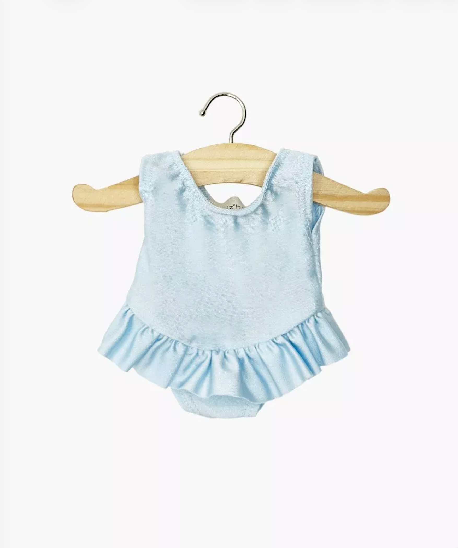 Minikane Maia Ruffled Leotard – Sky Blue (34cm & 37cm Dolls)