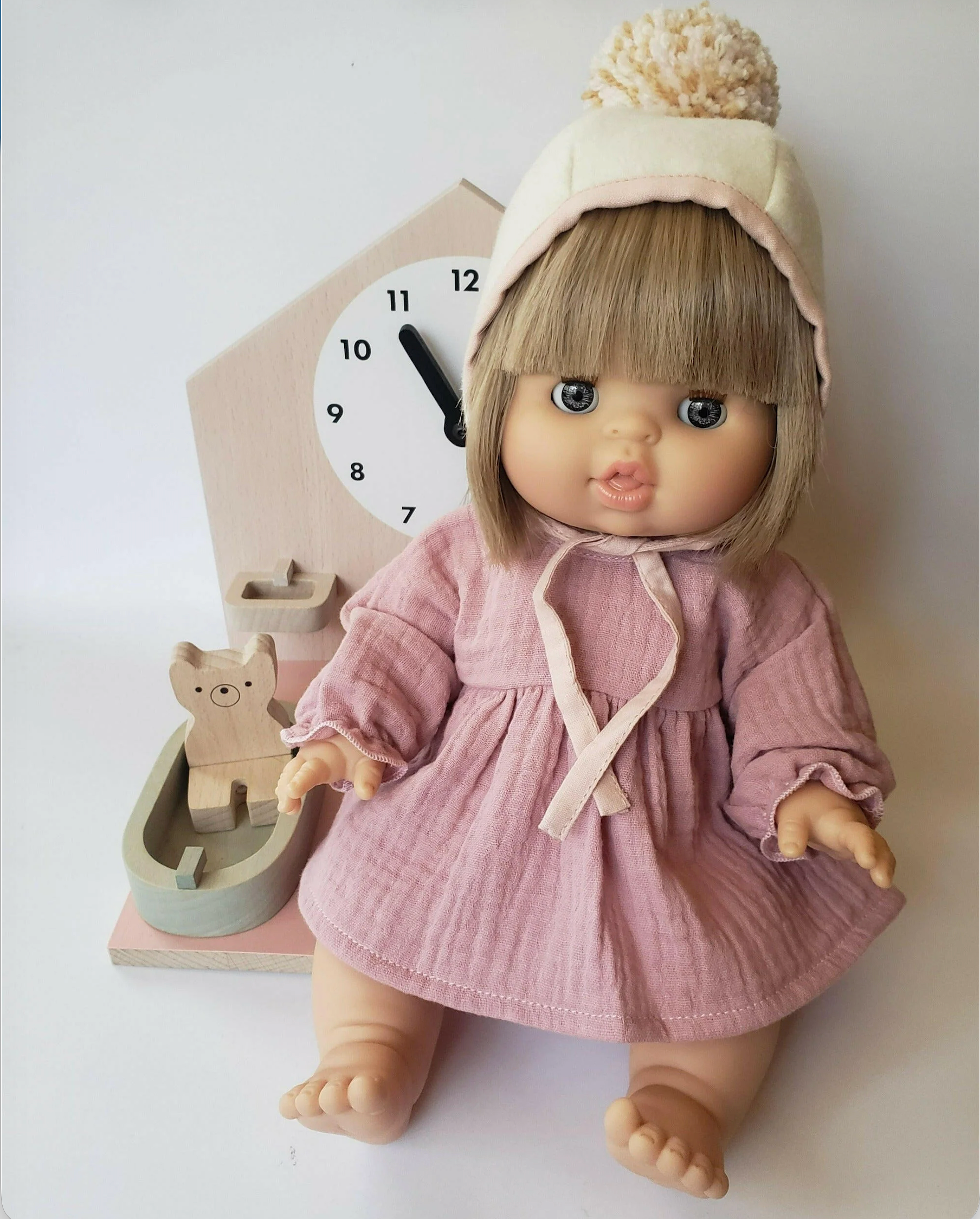 Minikane 13” (34cm) Baby Girl Doll with sleepy eyes - Yze