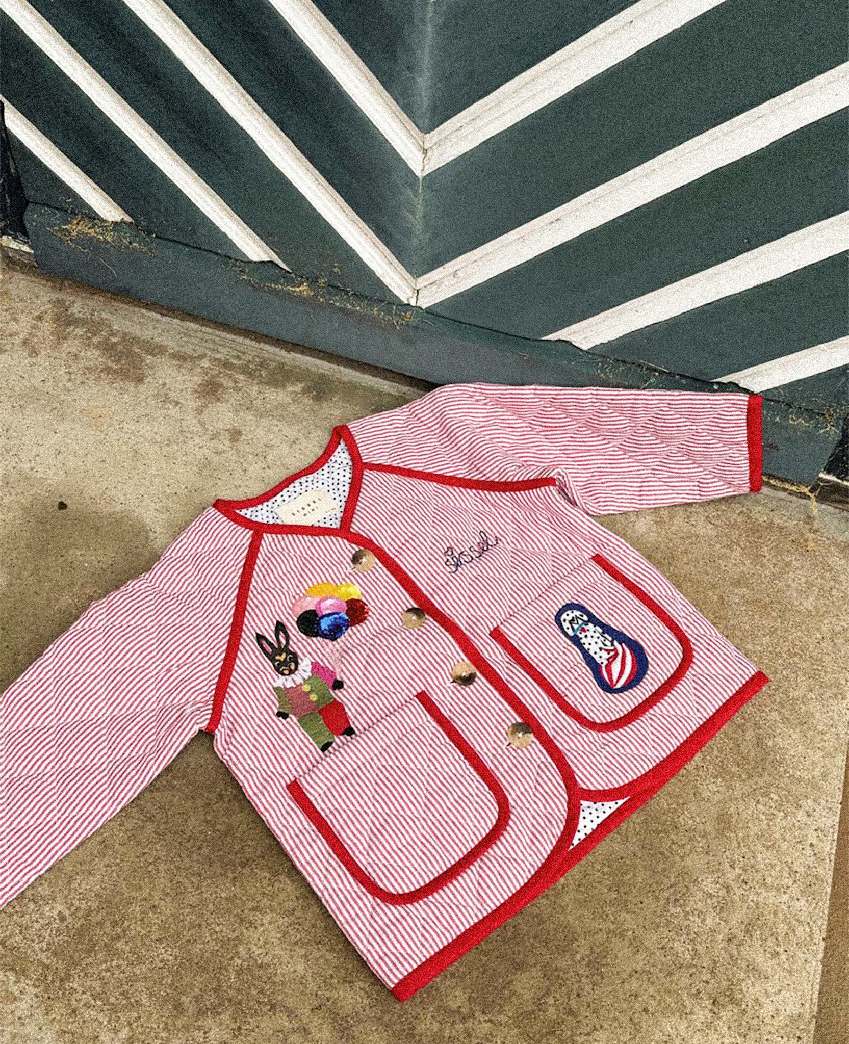 Sissel Edelbo Vega MINI Jacket - Candy Stripes