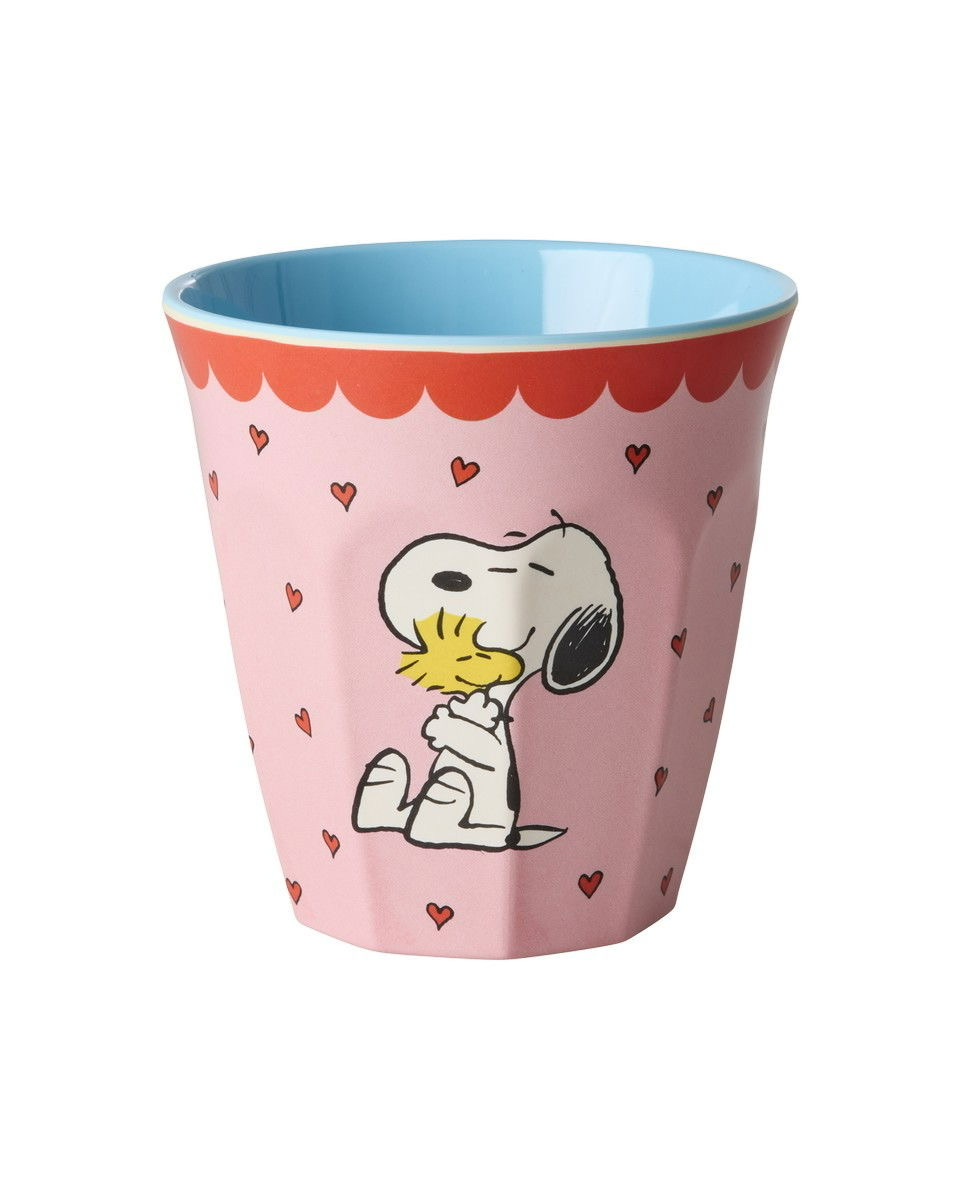 RicebyRice - Melamine Cup with Snoopy Print - Pink