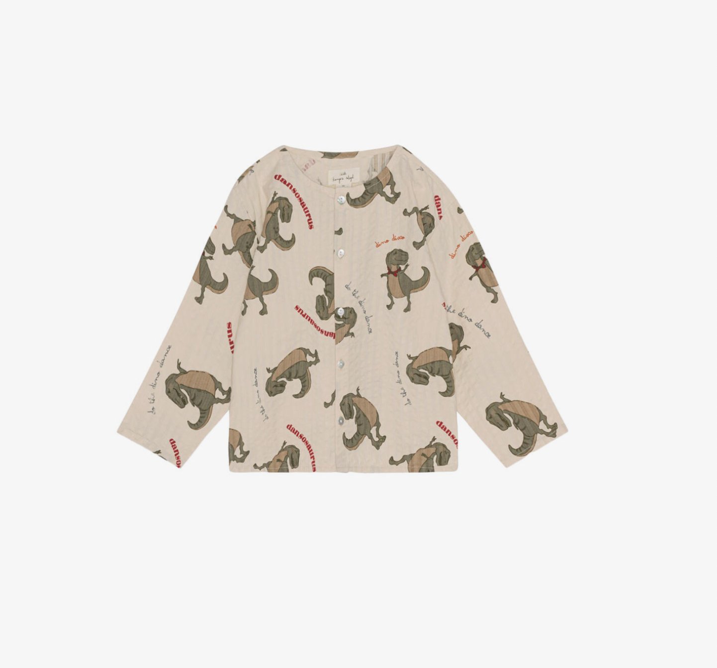 Konges Sløjd Ace Long Sleeved Shirt in Dansosaurus Konges Sløjd