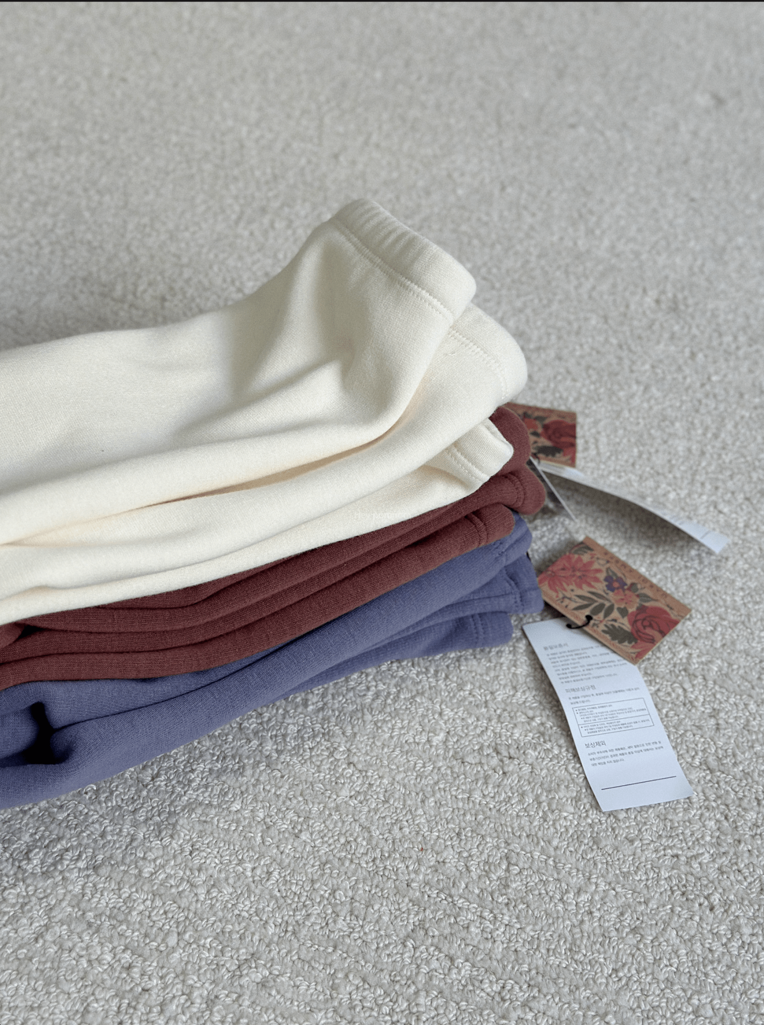 Amber fleece legging - Brown Amber