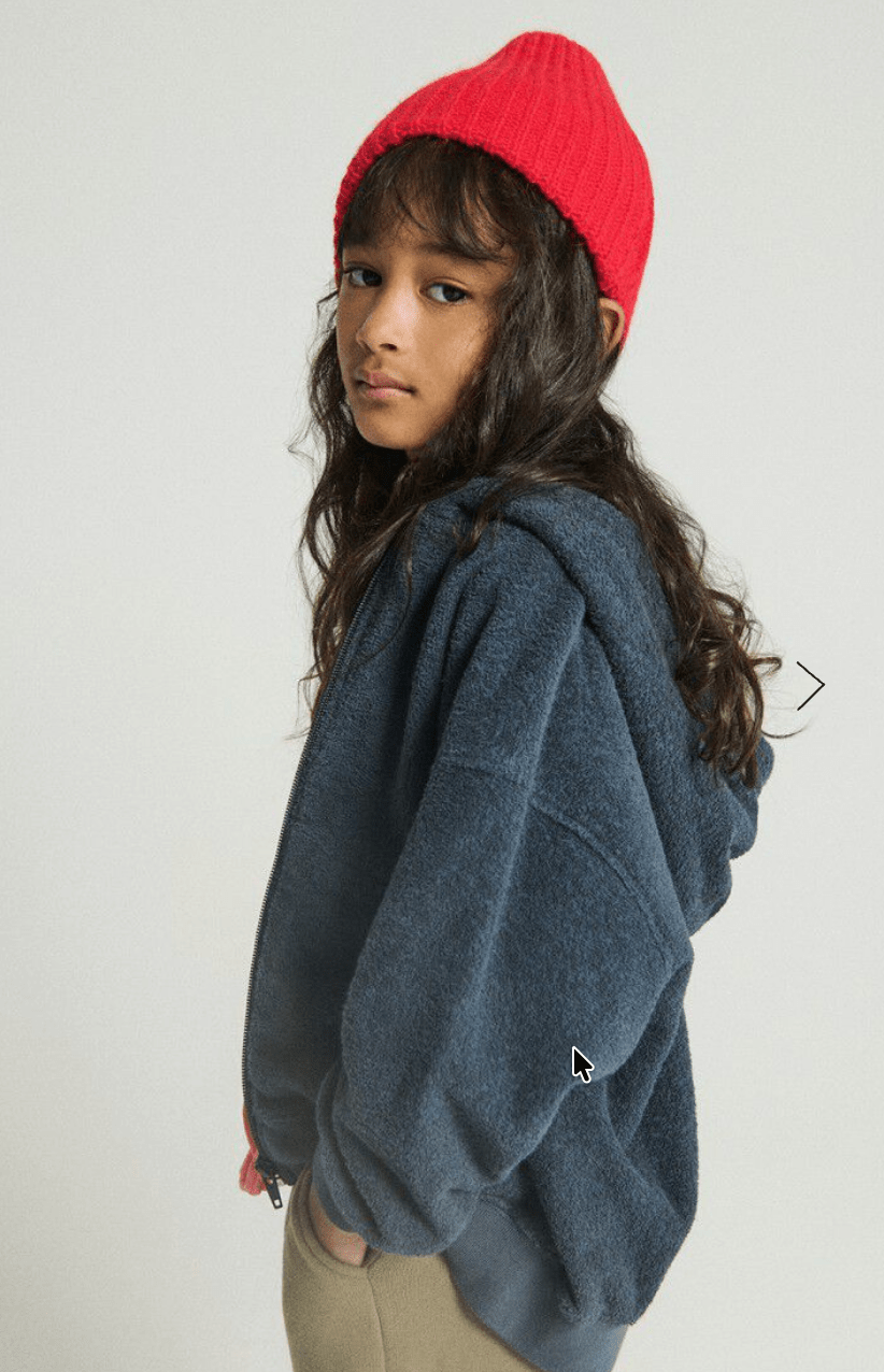 American Vintage Kid’s hoodie Bobypark - Dark American Vintage