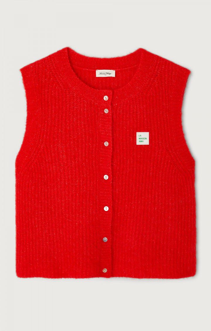 American Vintage Women’s Cardigan East – MELANGE PEPPER American Vintage