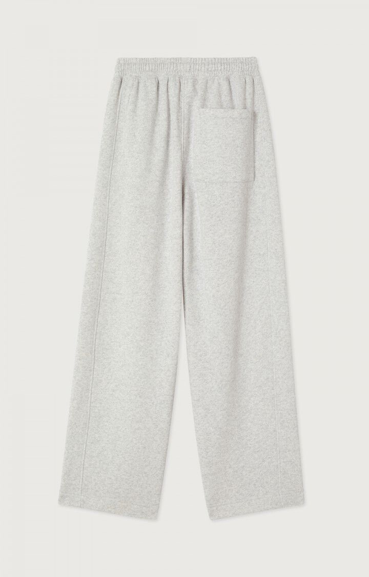American Vintage Baptown women’s joggers in Heather Grey – product back