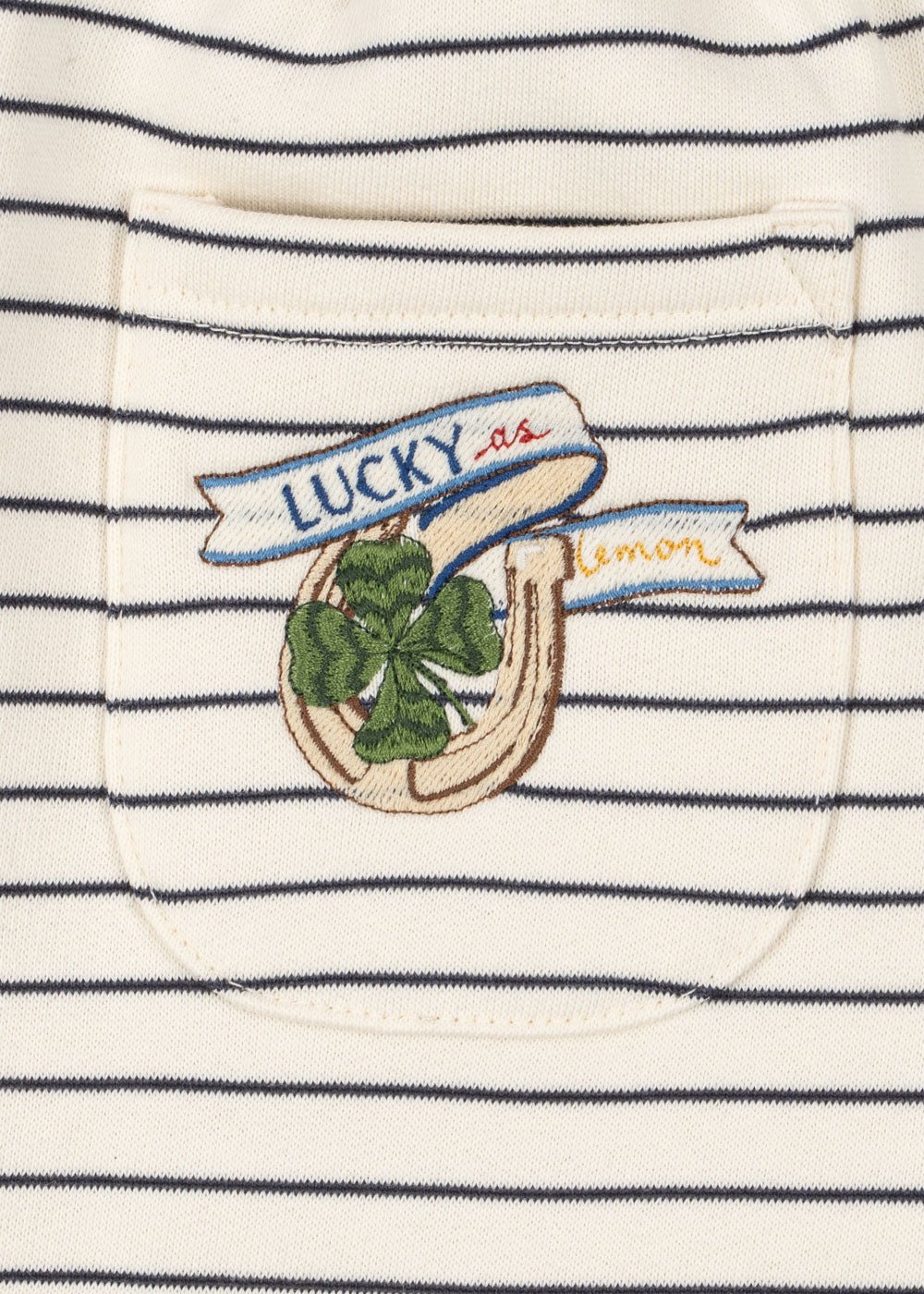 Konges Sløjd AMIO SWEAT PANTS GOTS - ANTIQUE WHITE / OMBRE BLUE Konges Sløjd