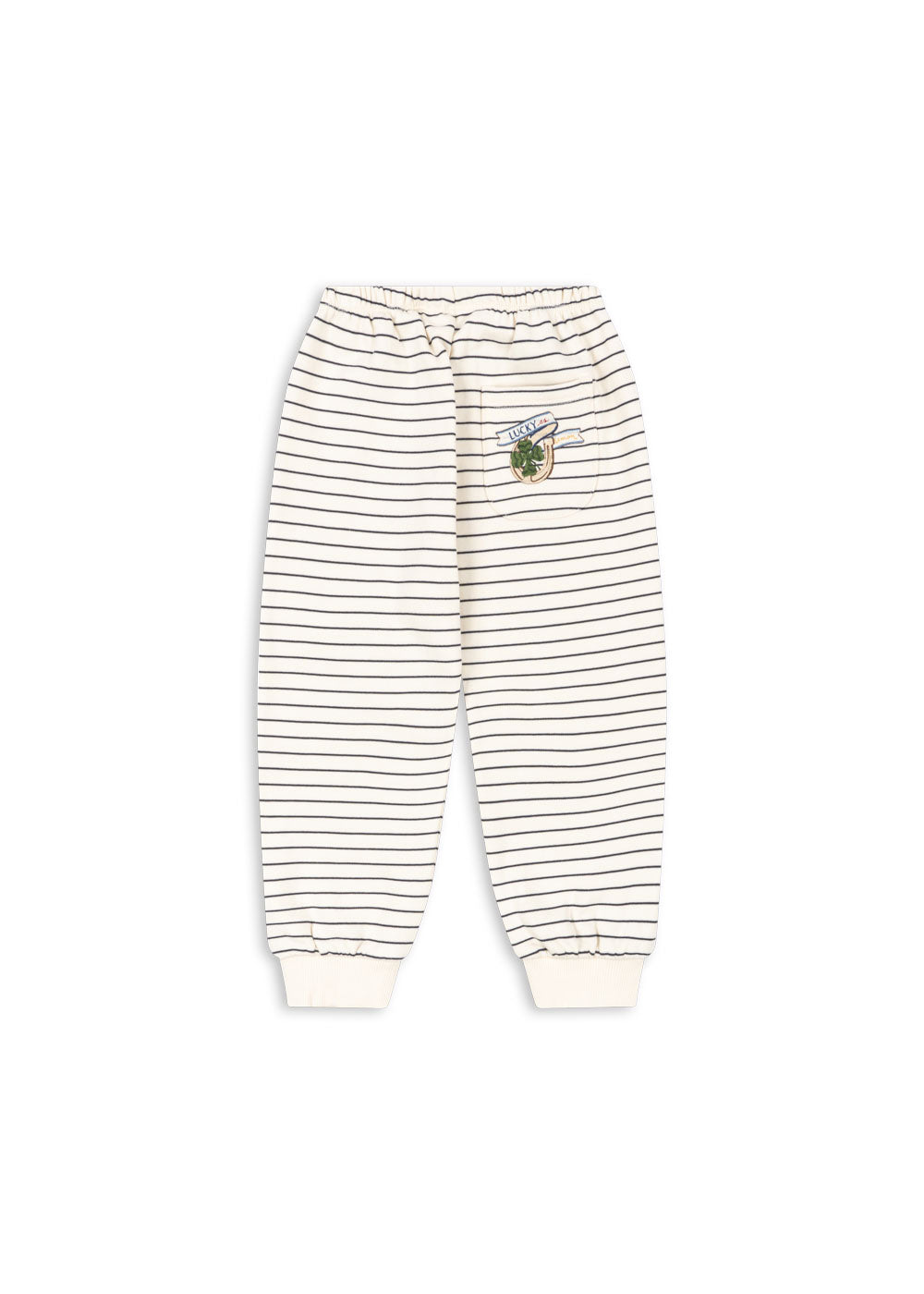 Konges Sløjd AMIO SWEAT PANTS GOTS - ANTIQUE WHITE / OMBRE BLUE Konges Sløjd