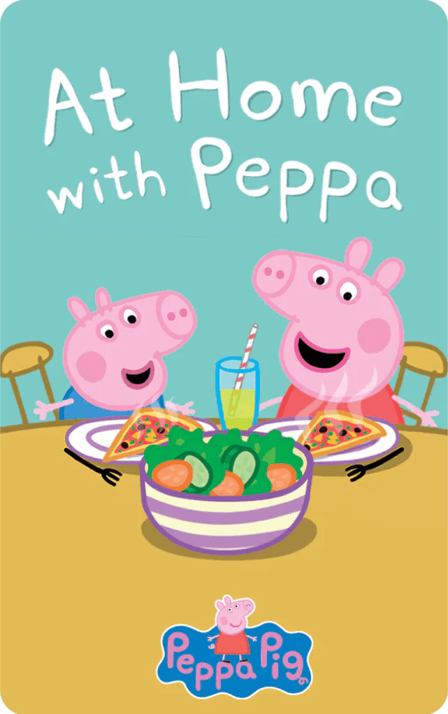 At Home With Peppa - Audiobook Card Yoto