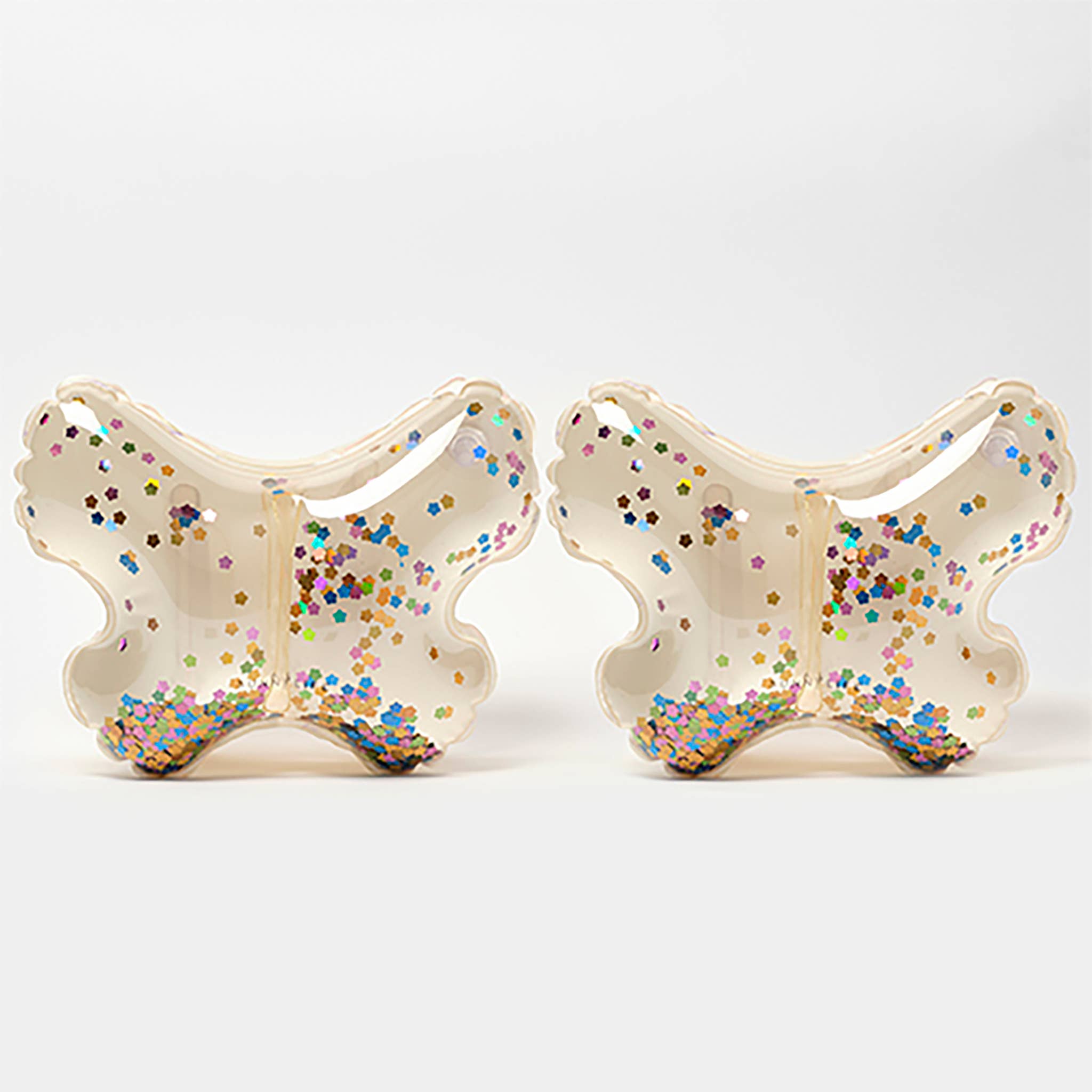 Sunnylife Kids Inflatable Arm Bands – Cotton Candy Glitter