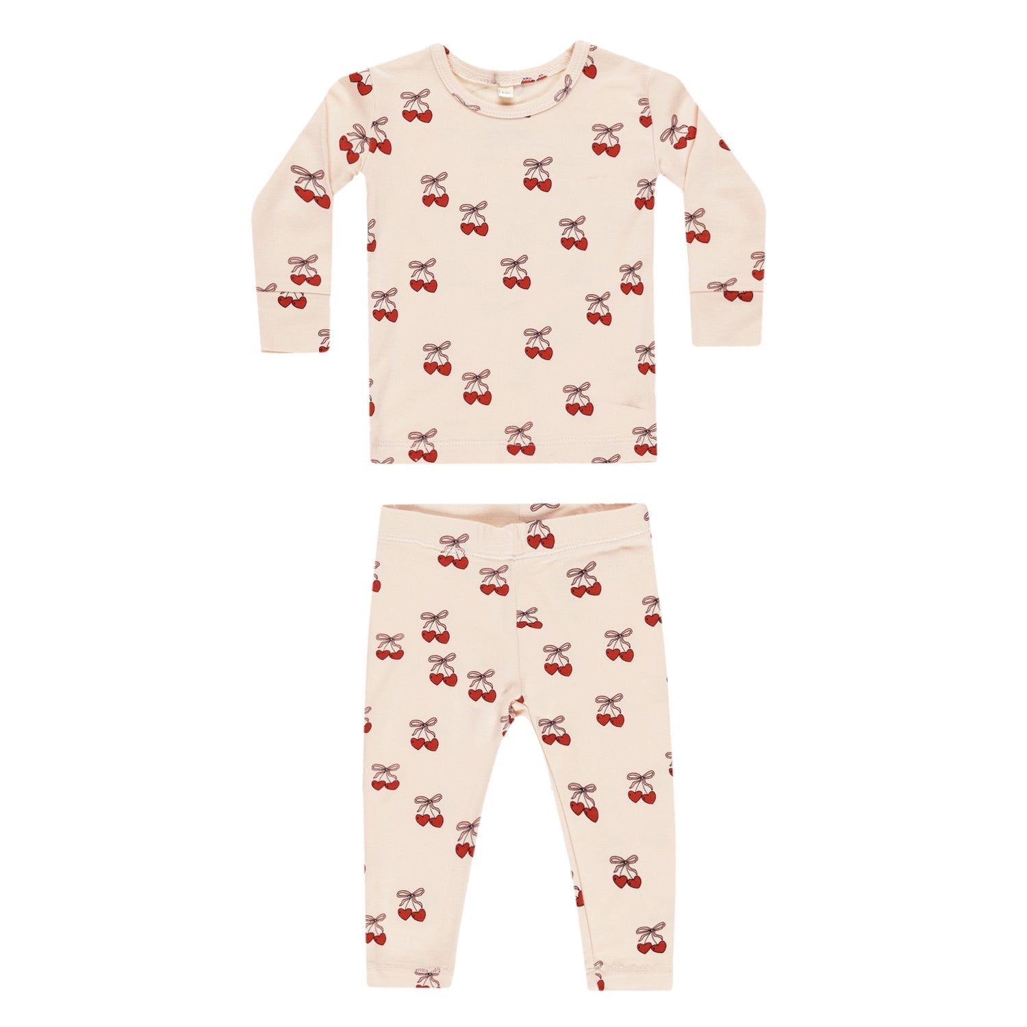 Quincy Mae Valentines Day Bamboo Pajama Set - Mon Amour Quincy Mae