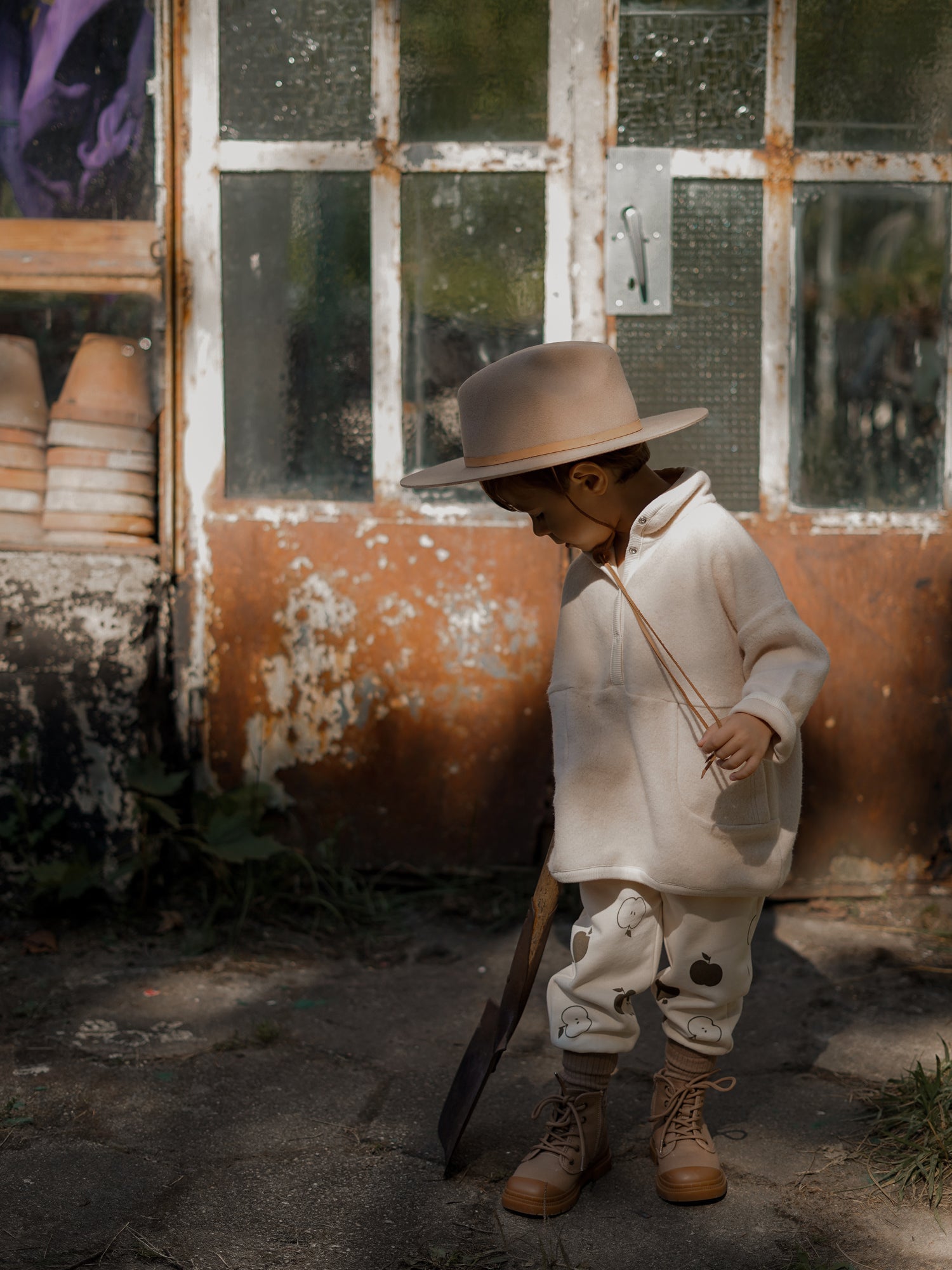 Basil Apple Orchard Sweatpants Organic Zoo