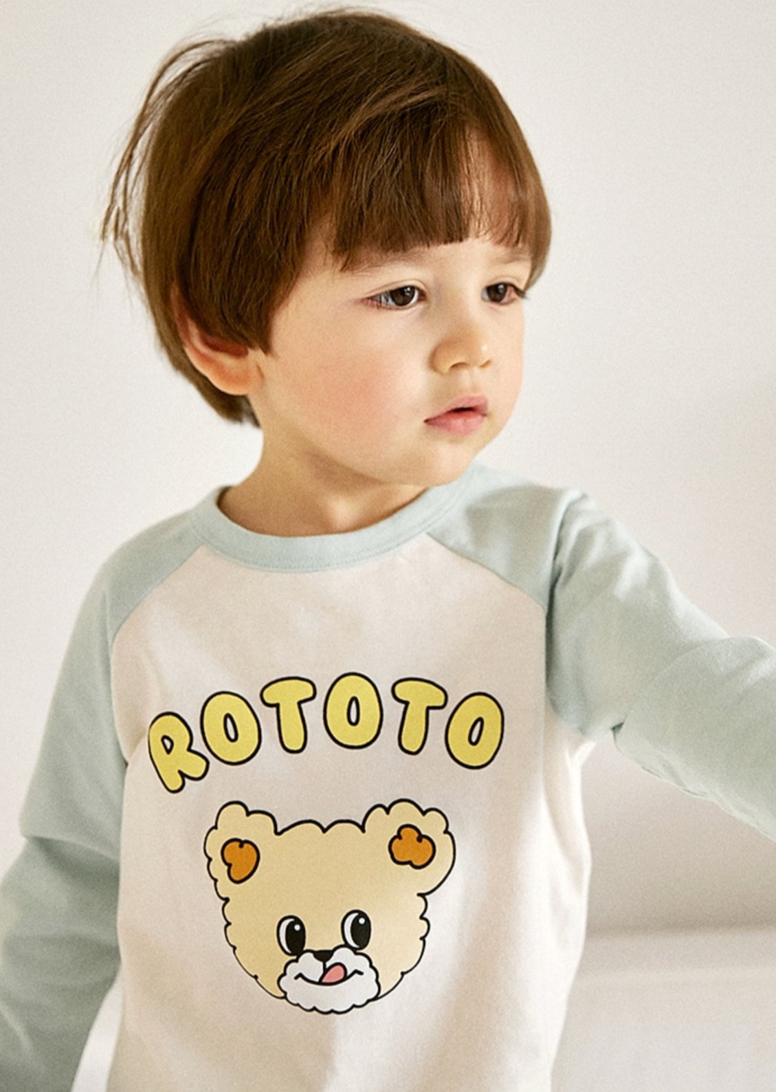 Rototo Bear Pj mint Rototo bebe