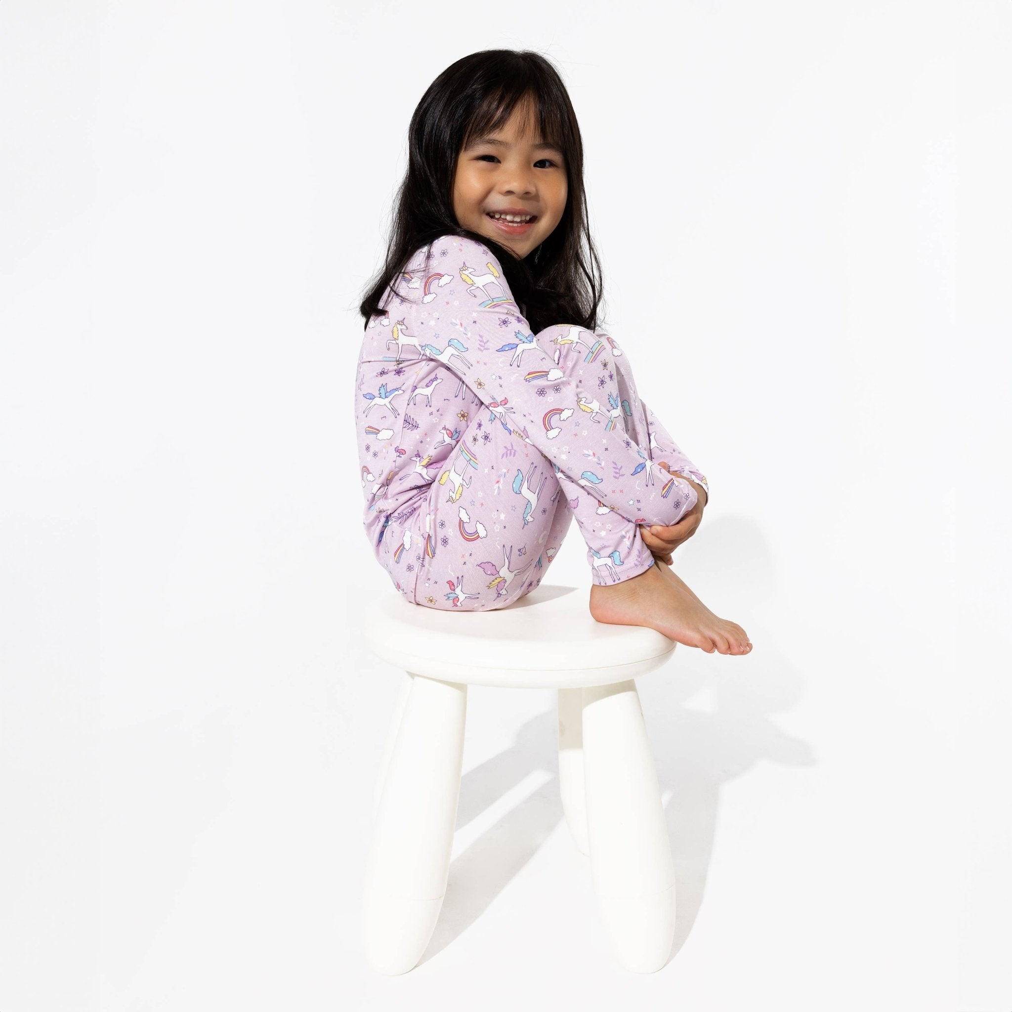 Bellabu Bear - Enchanted Unicorn Bamboo Kids Pajamas Bellabu Bear