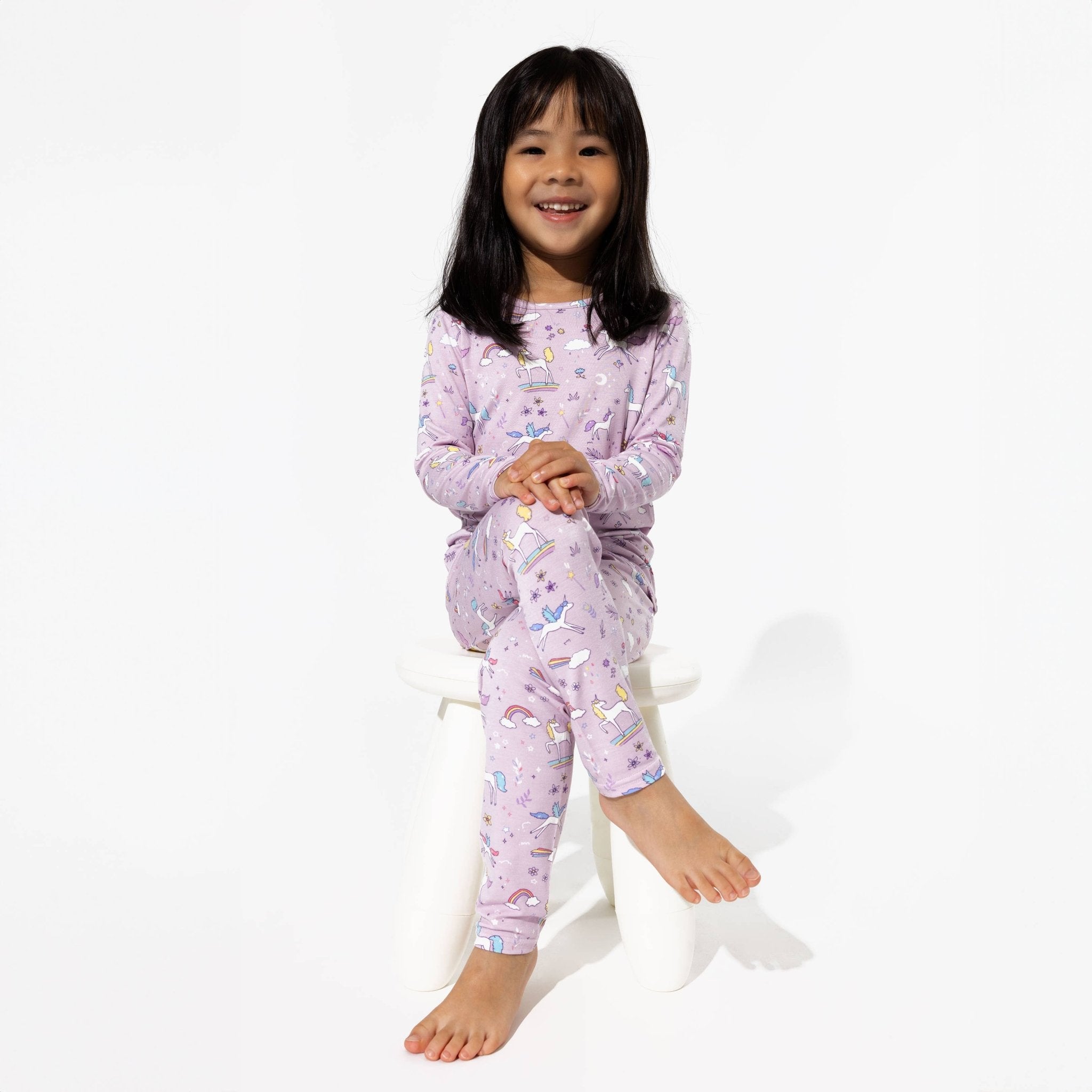 Bellabu Bear - Enchanted Unicorn Bamboo Kids Pajamas Bellabu Bear