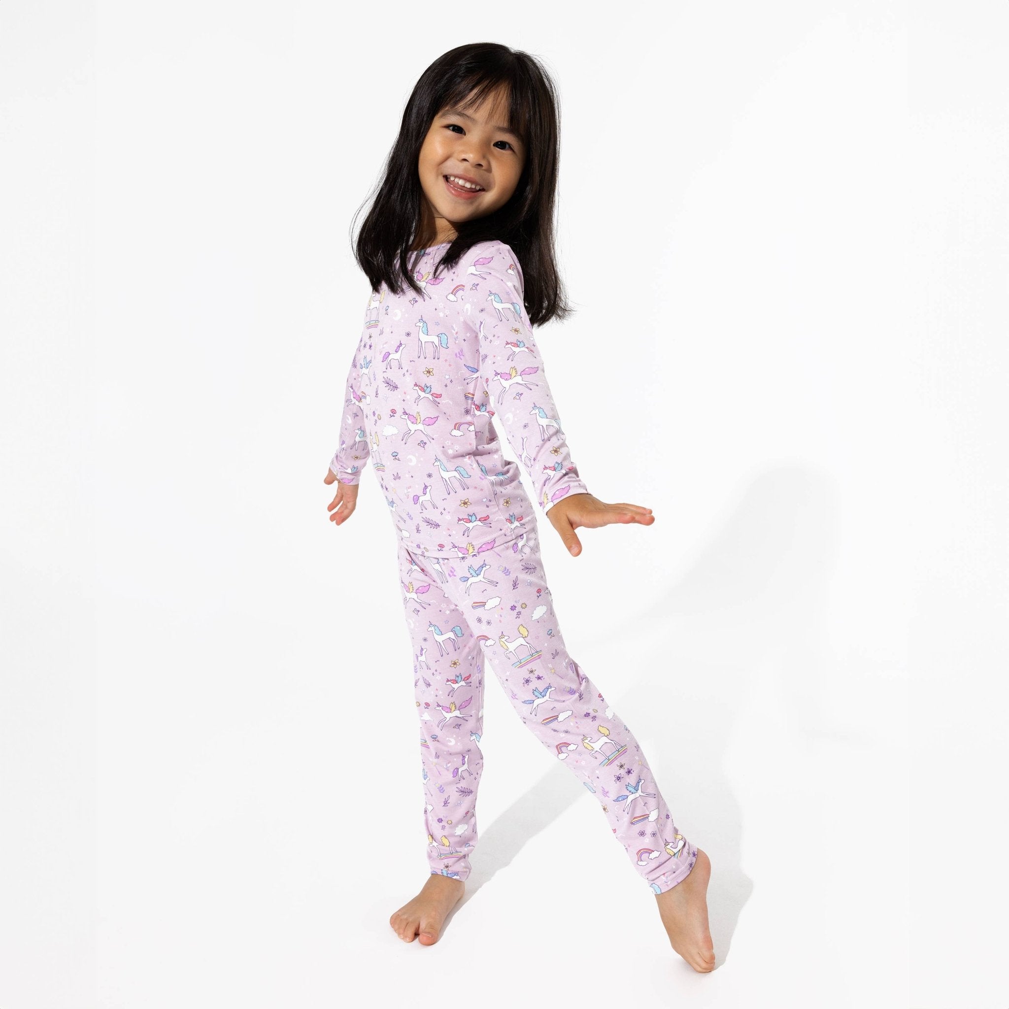 Bellabu Bear - Enchanted Unicorn Bamboo Kids Pajamas Bellabu Bear