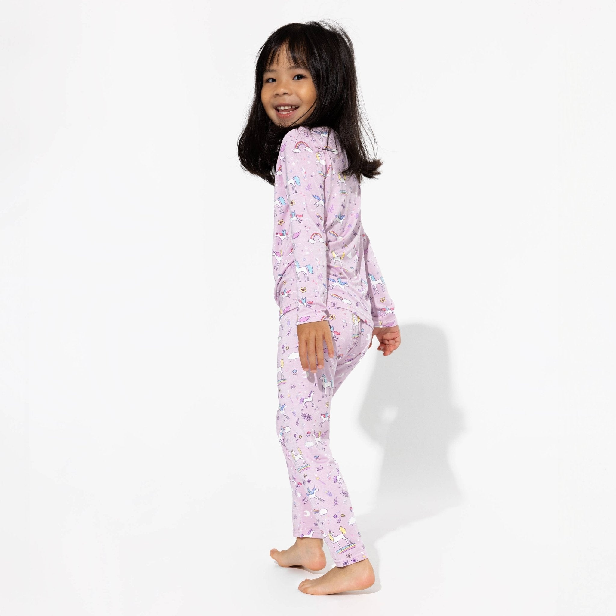 Bellabu Bear - Enchanted Unicorn Bamboo Kids Pajamas Bellabu Bear