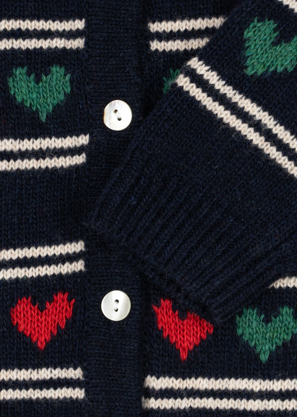BELOU KNIT CARDIGAN - heart Konges Sløjd New Collection