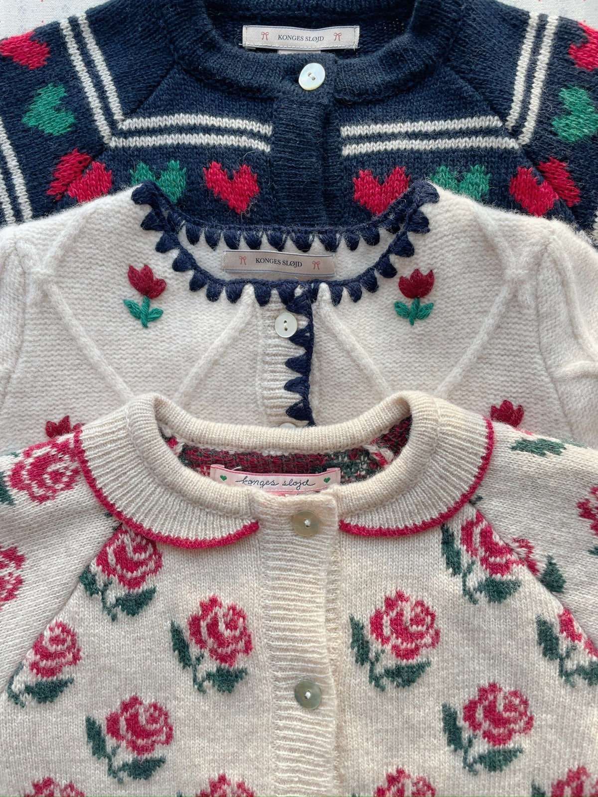 BELOU KNIT CARDIGAN - heart Konges Sløjd New Collection