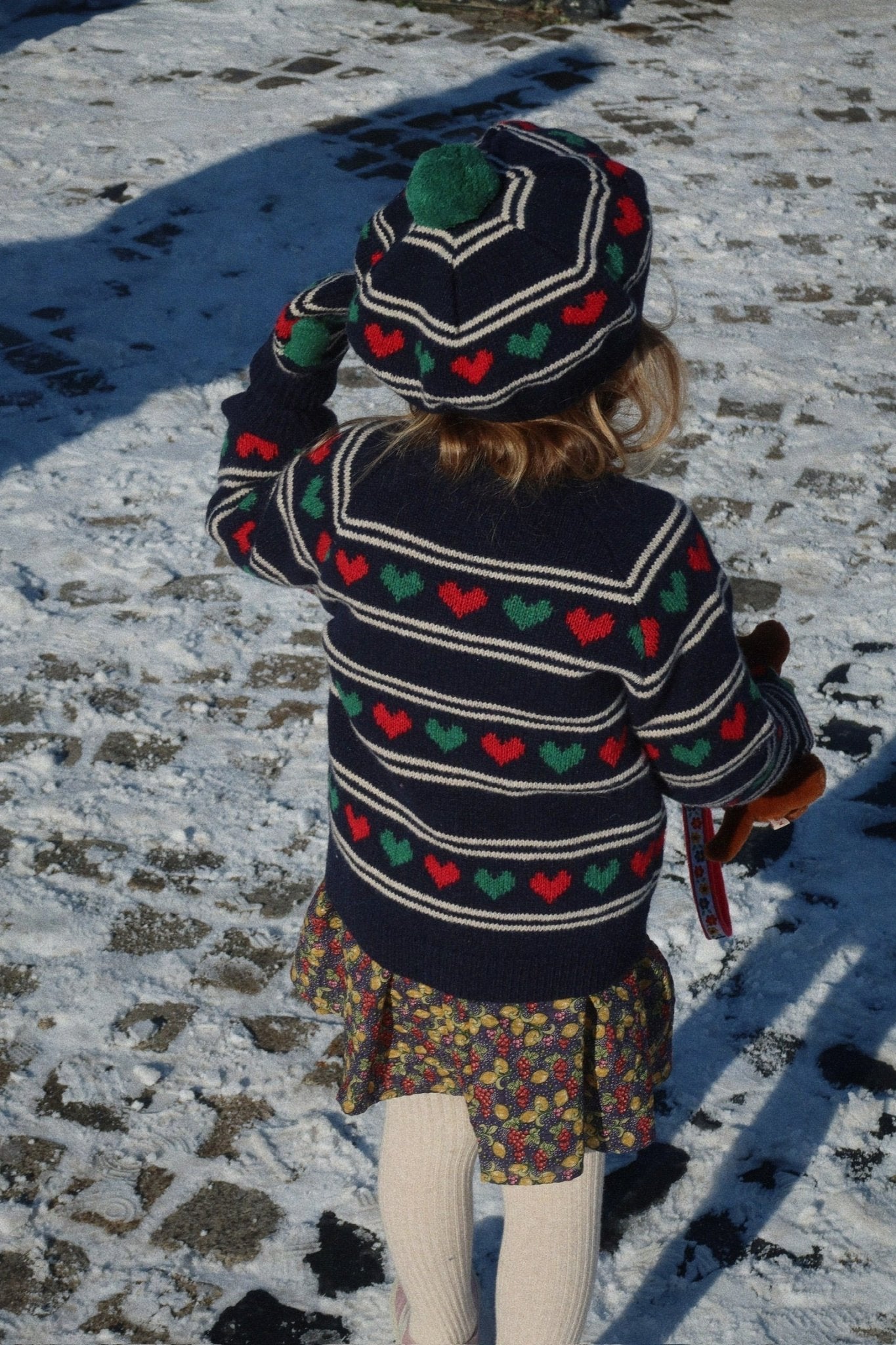 BELOU KNIT CARDIGAN - heart Konges Sløjd New Collection