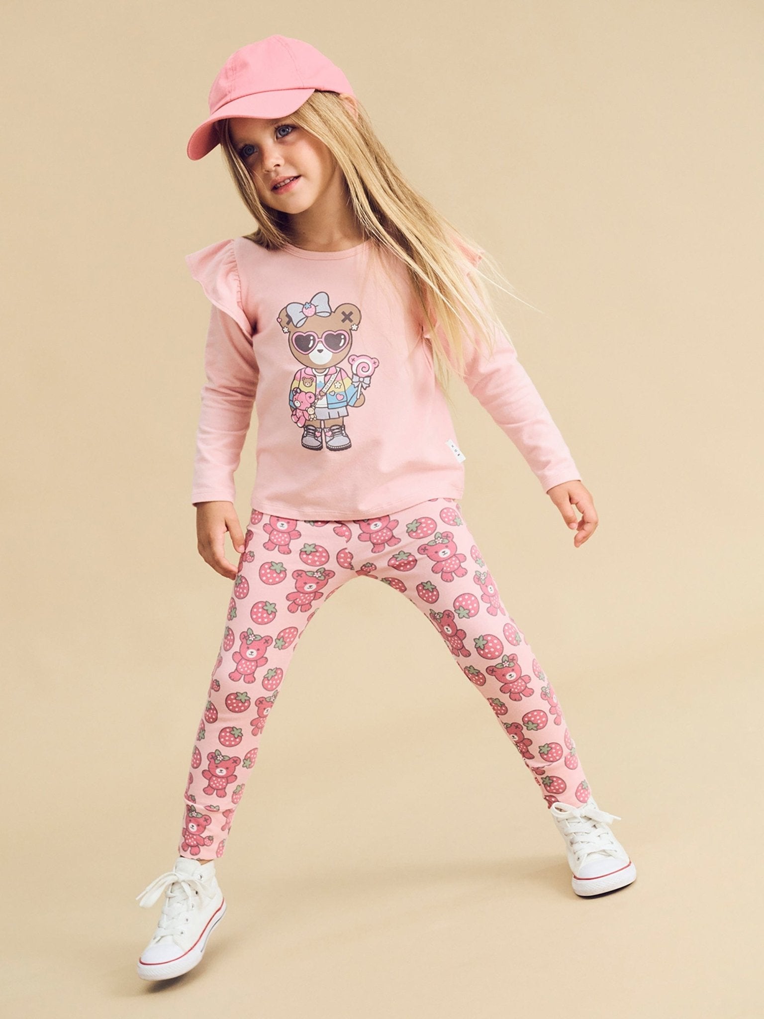 Huxbaby BERRY BEAR LEGGING Huxbaby