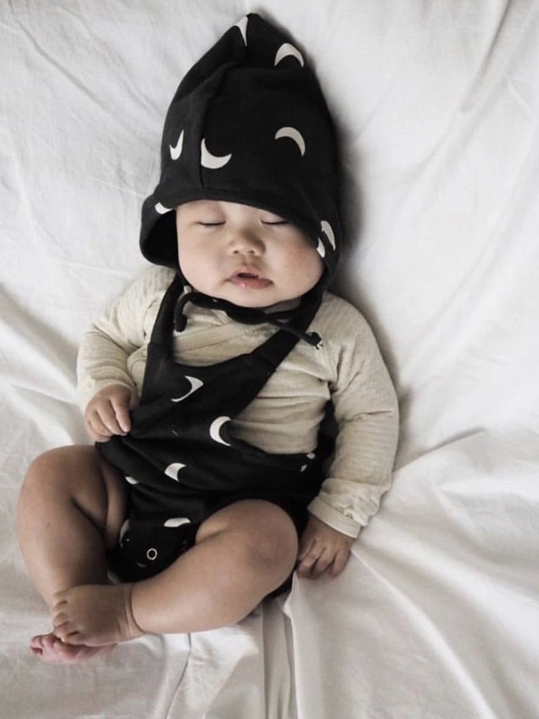 Organic Zoo Black Midnight Pixie Bonnet Organic Zoo