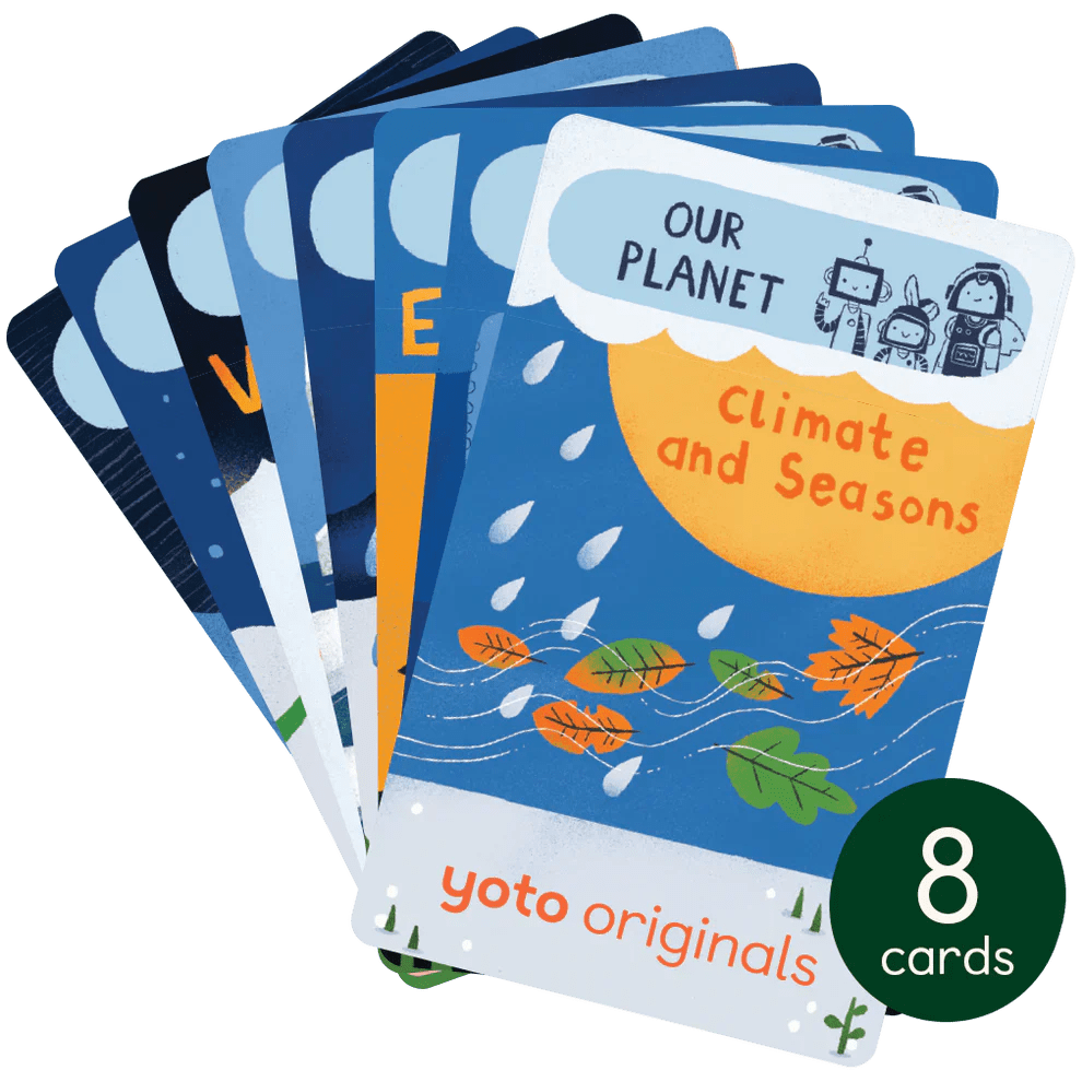 BrainBots: Our Planet - 8 Audiobook Cards Yoto
