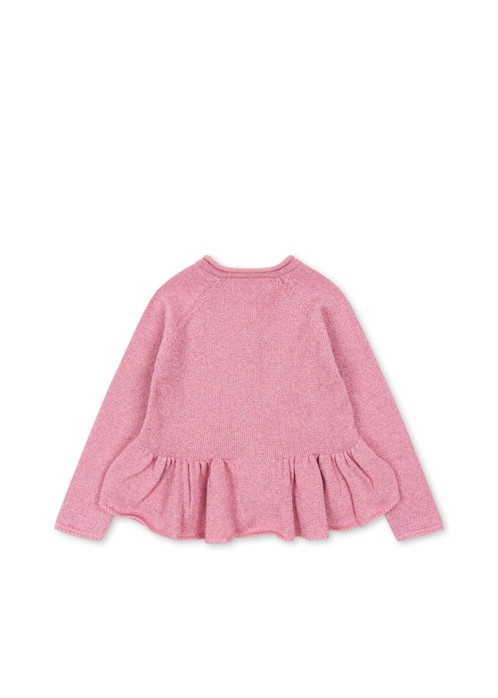 Konges Sløjd CABBY FRILL CARDIGAN - powder pink Konges Sløjd