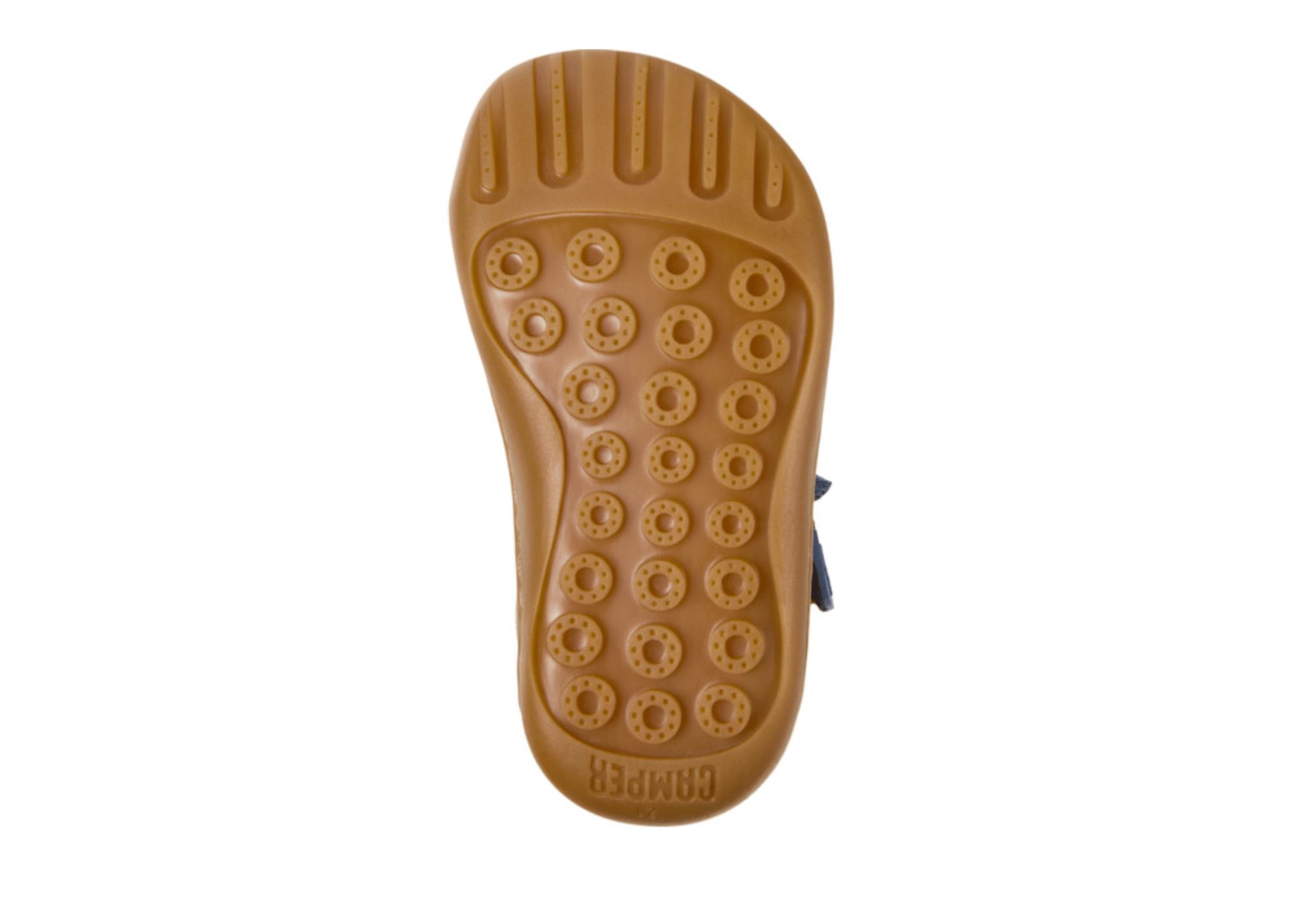 Camper Peu Brown Leather Shoes for Kids. camper