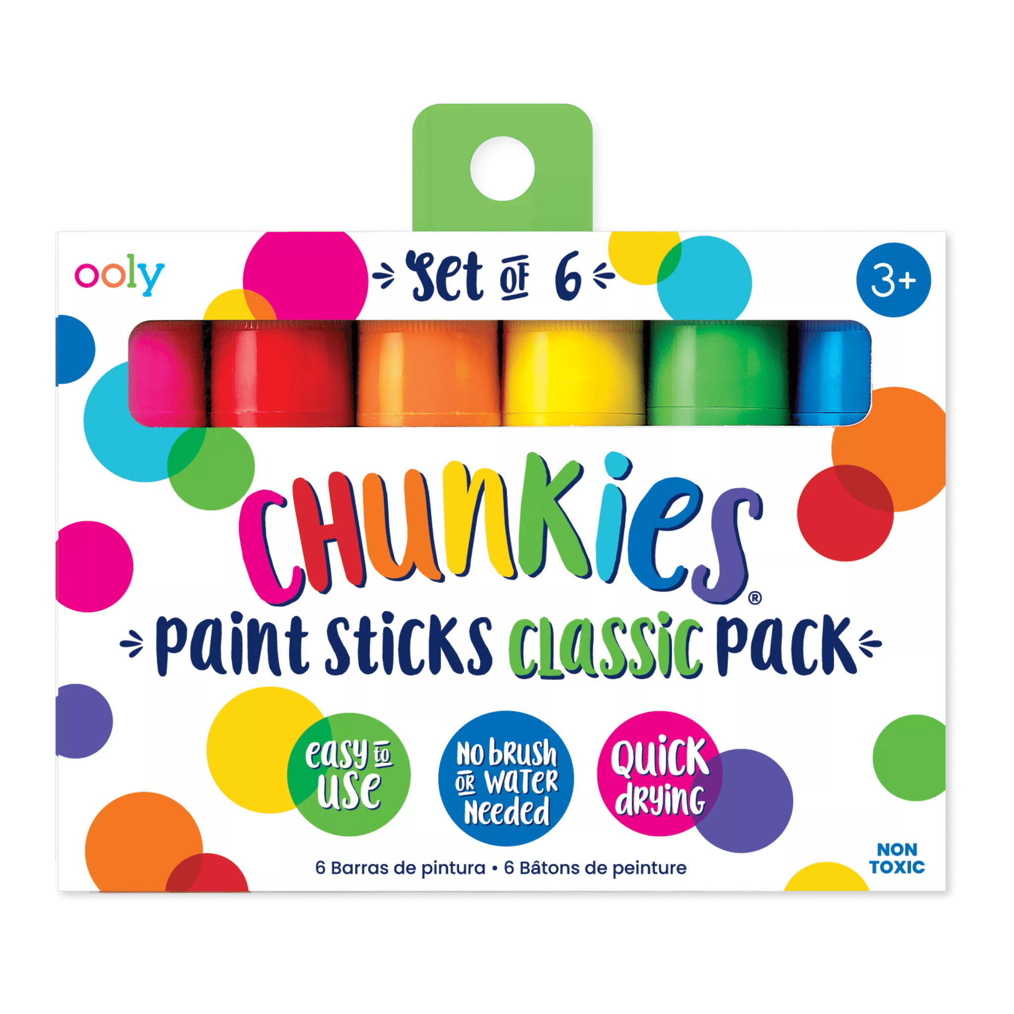 Chunkies Paint Sticks - Classic Pack - Set of 6 OOLY - enjoykidsus