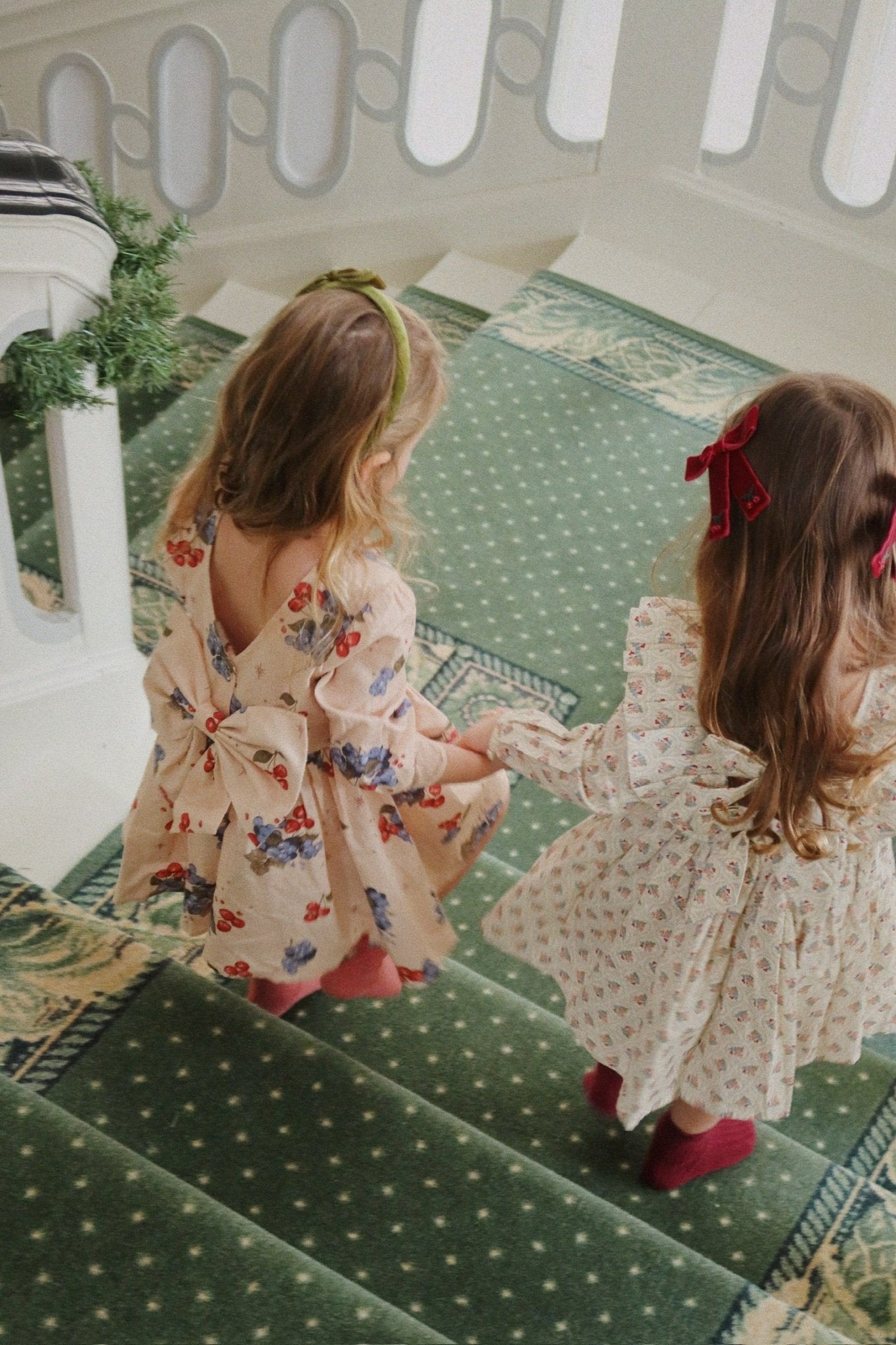 CIANNA BOW DRESS - verona blues Konges Sløjd New Collection