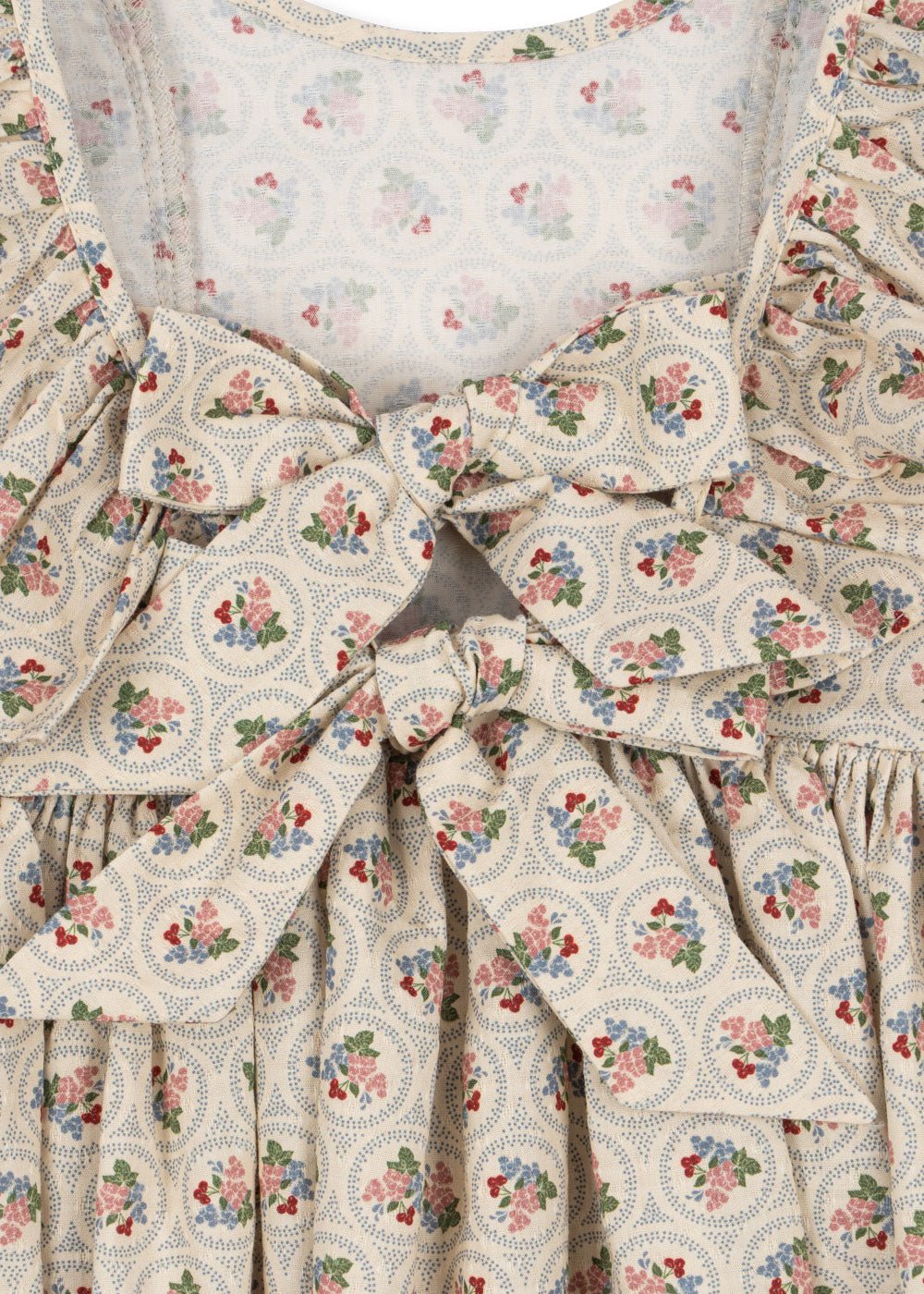 CIANNA BOW DRESS - verona blues Konges Sløjd New Collection