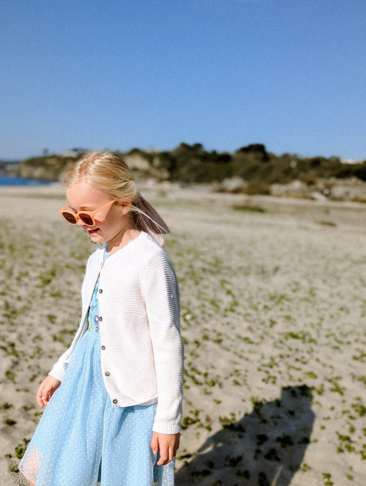 Classic Wayfarer Sustainable Sunglasses | Bio - Based · Bendable · Polarized | Child | 3 - 8 Y | Sunset GRECH & CO.