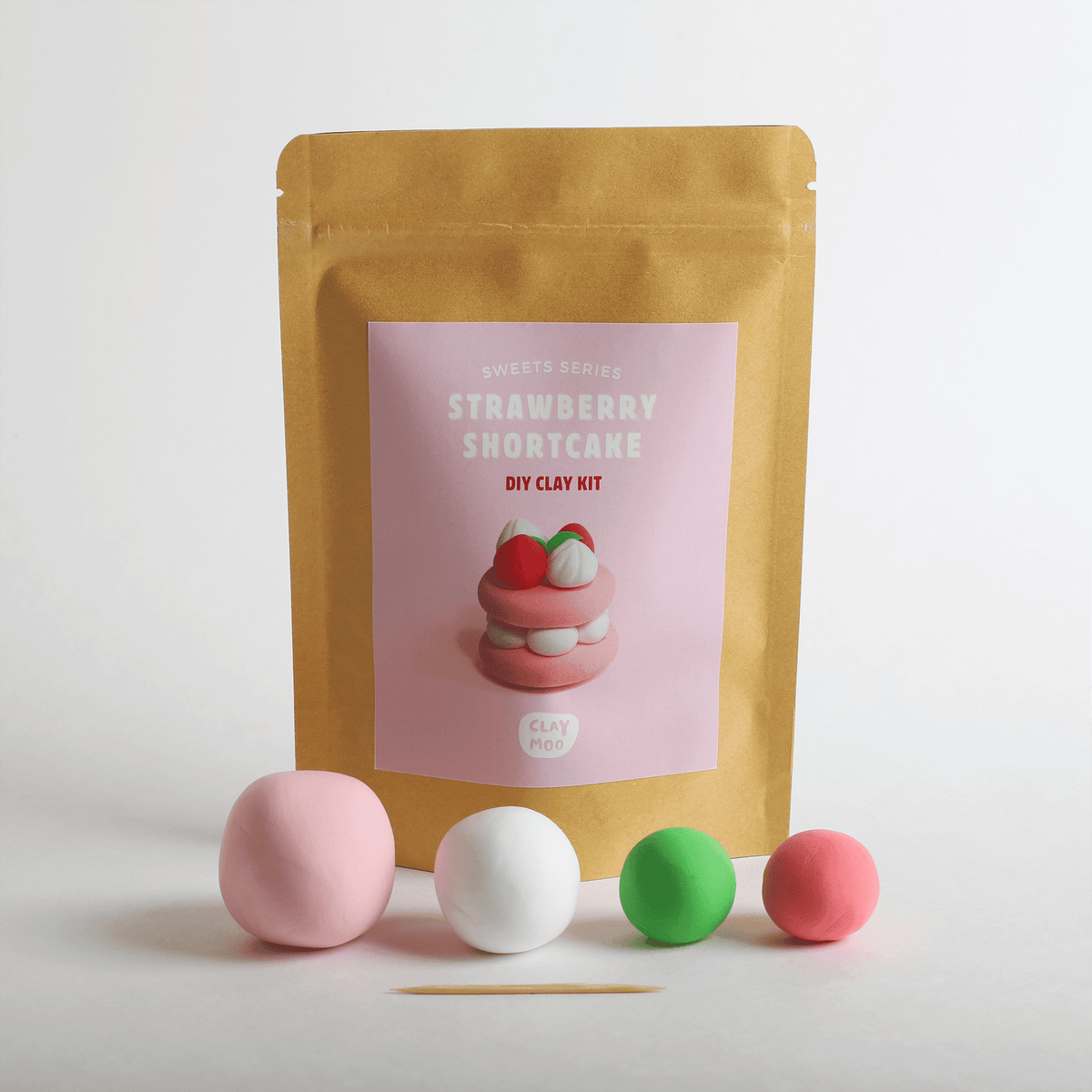 Claymoo - Strawberry Shortcake Claymoo