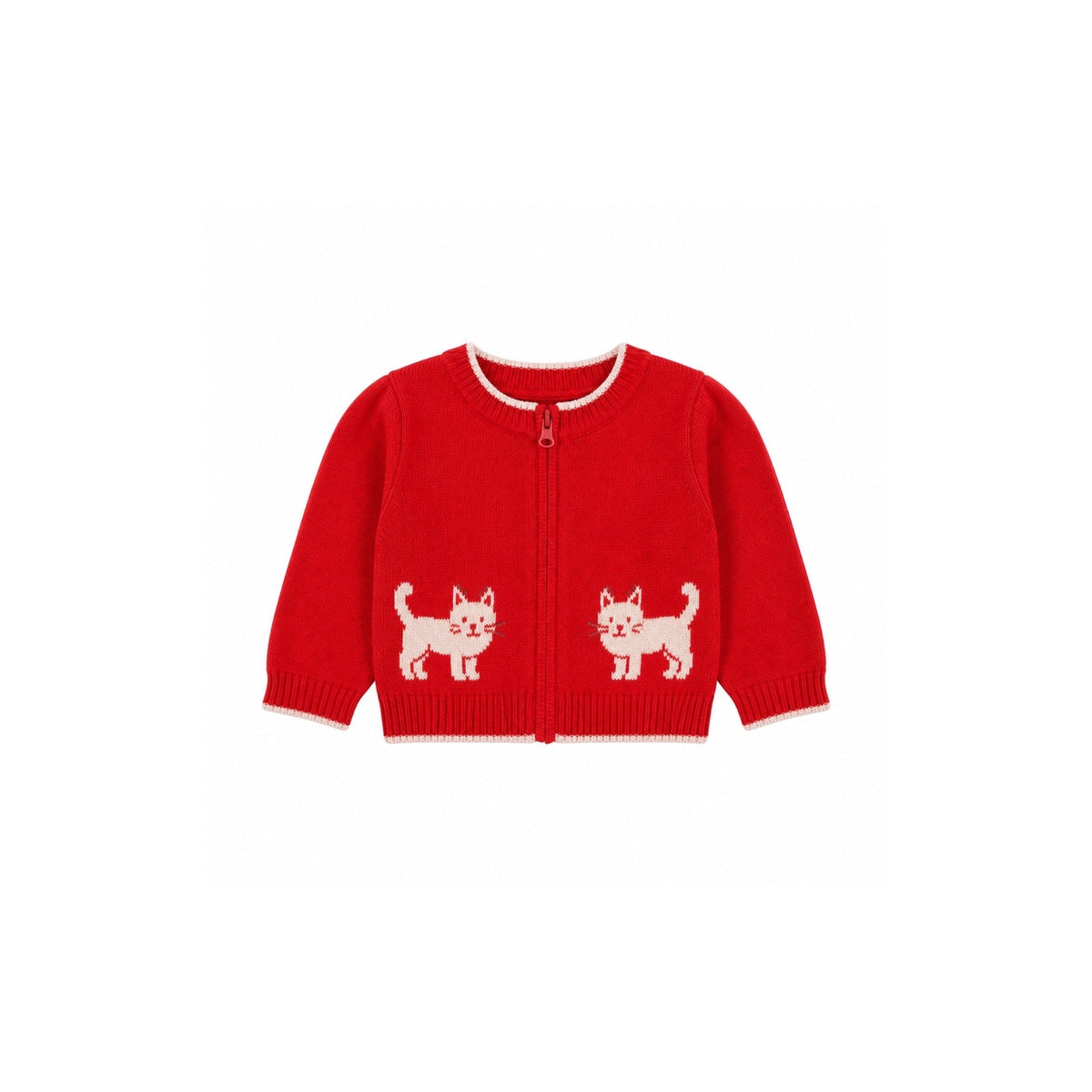 Hello Simone Grizzly Cardigan - Kitty Cherry