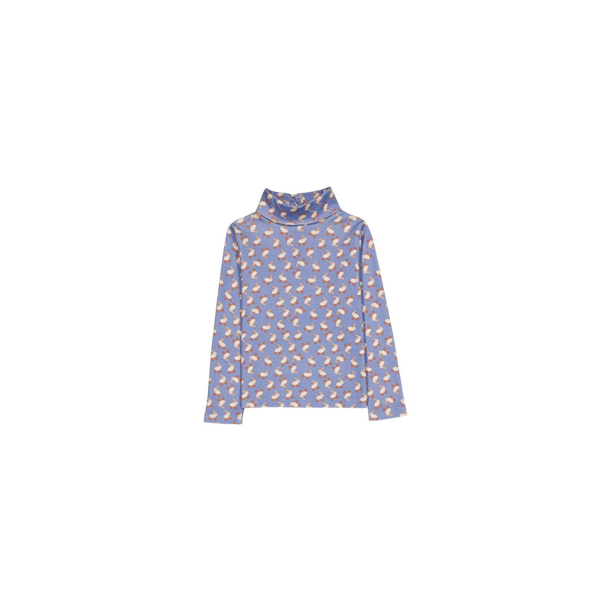 Hello Simone Twiggy Turtleneck - Rabbit Blue