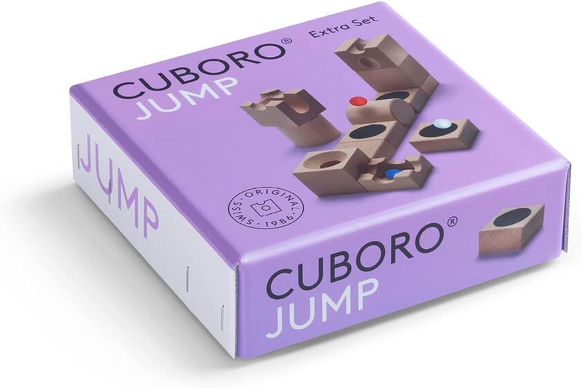CUBORO Jump - Extra Set - Wooden Marble Run cuboro