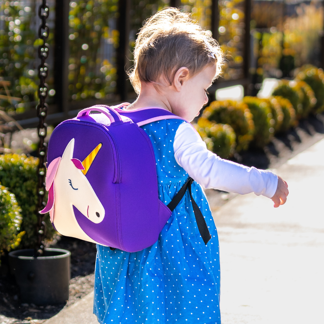 Dabbawalla Bags - Harness Toddler Backpack - Unicorn Dabbawalla Bags