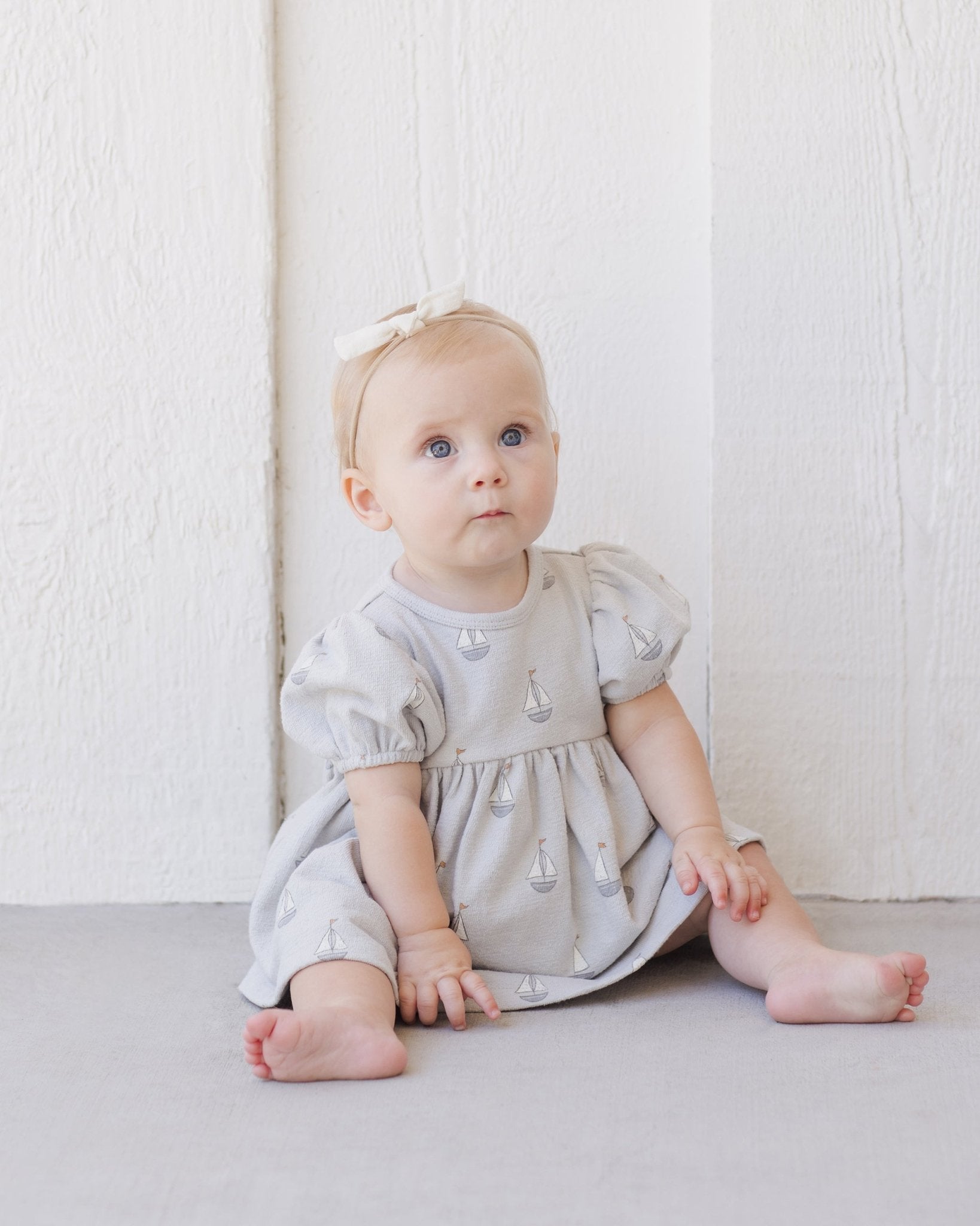 Quincy Mae Darla Dress || Sailboats Quincy Mae