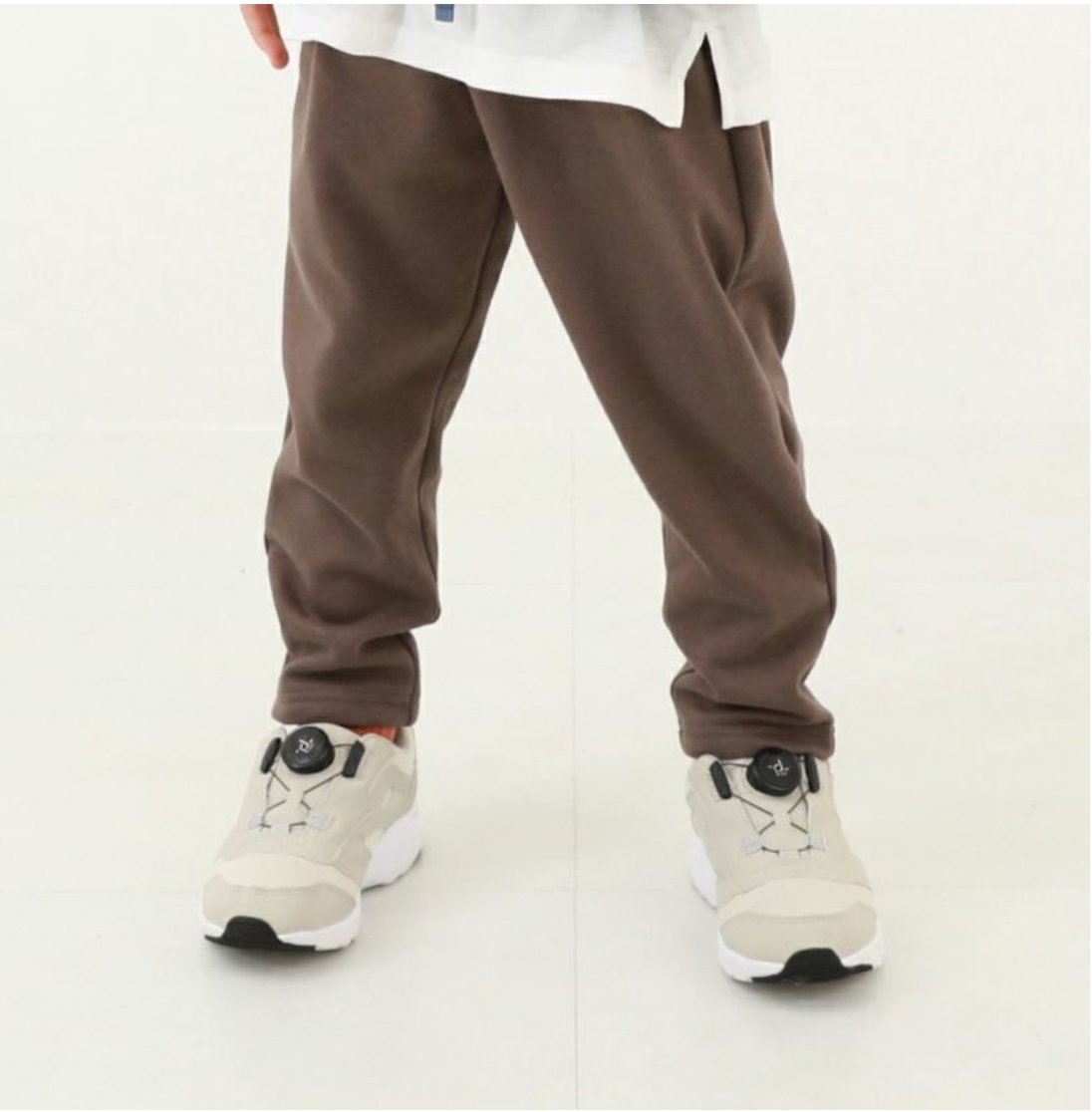 Devirock RICH WARM fleece lining Sarouel pants - Mocha other brands